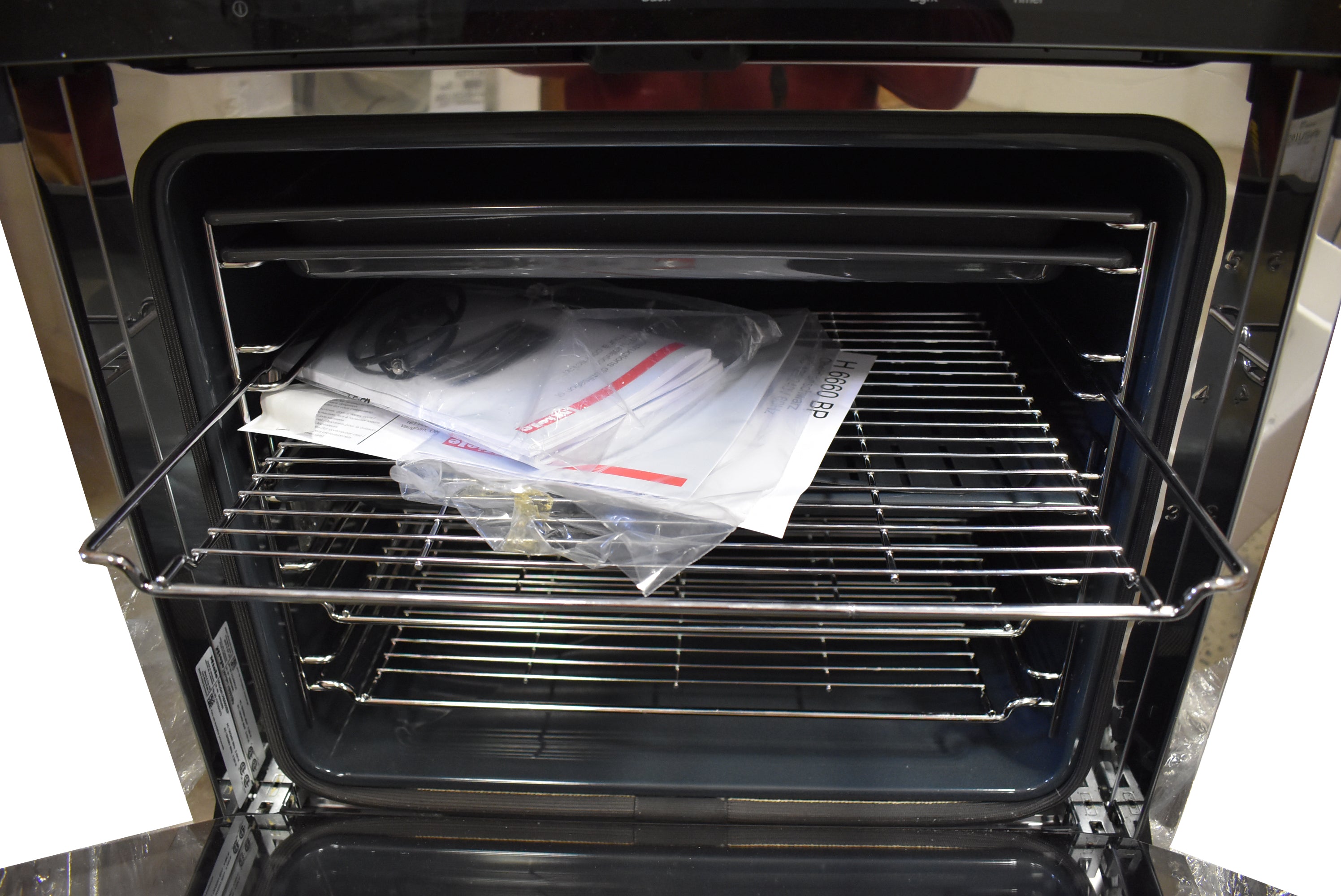 Miele H6660BP 24" Stainless Steel Electric Single Wall Oven