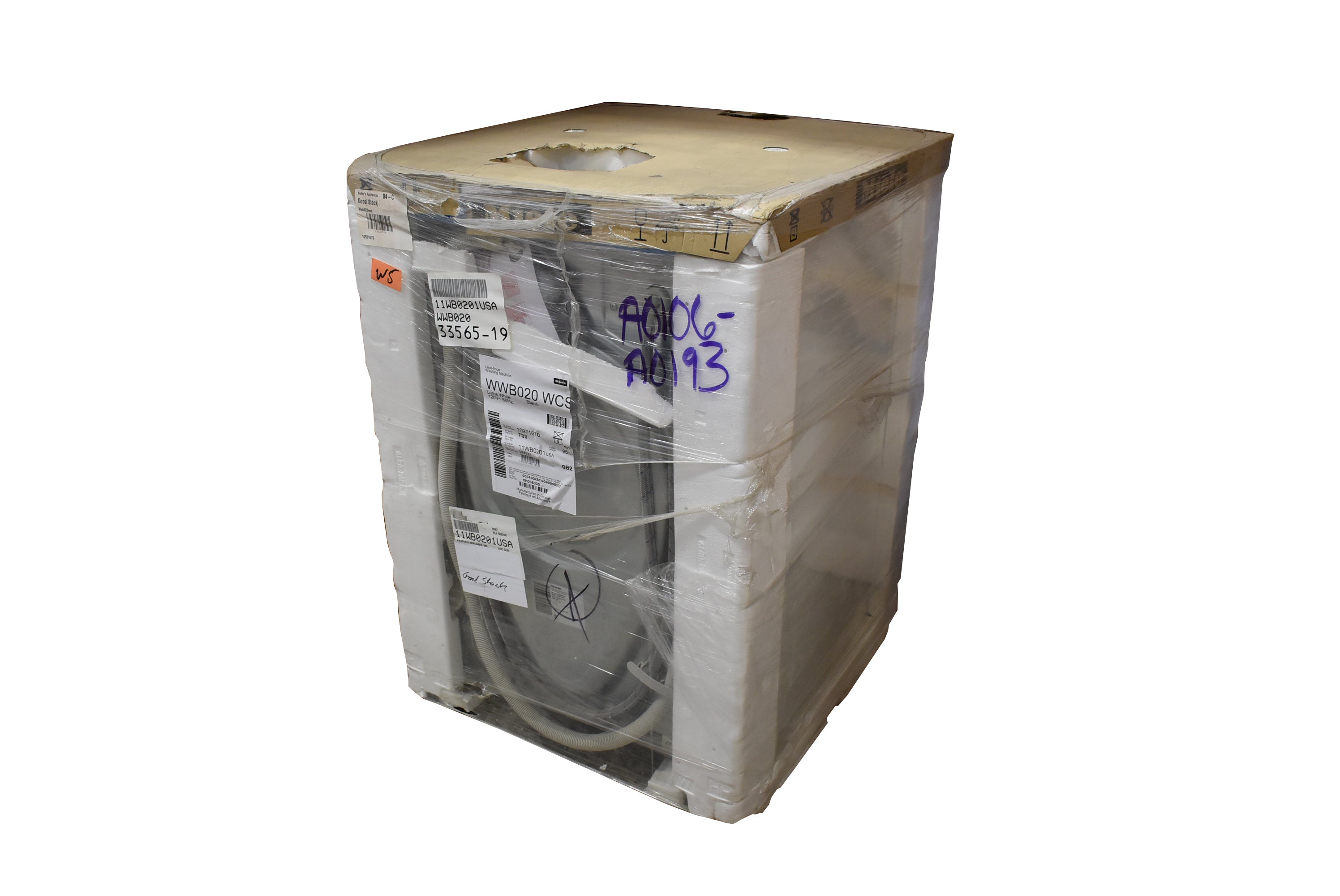 Miele WWB020WCS 24" White Front Load Washer