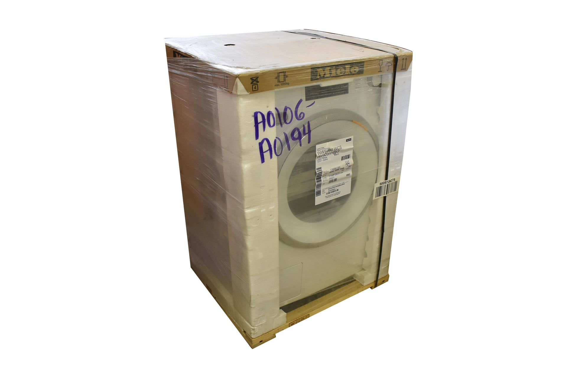 Miele WWF060 24" White Front Load Smart Washer