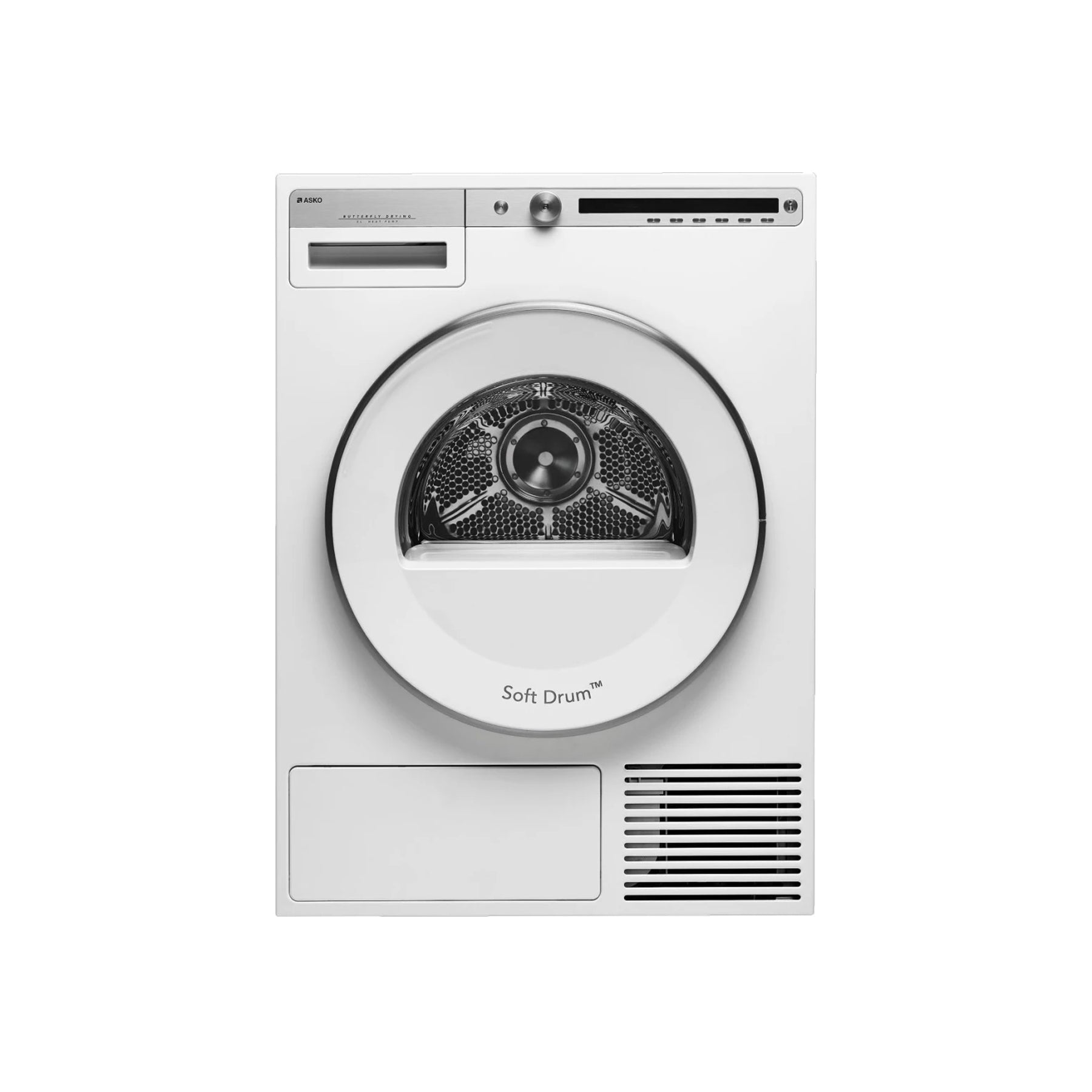 Asko T411HSW 24" White Front Load Electric Dryer