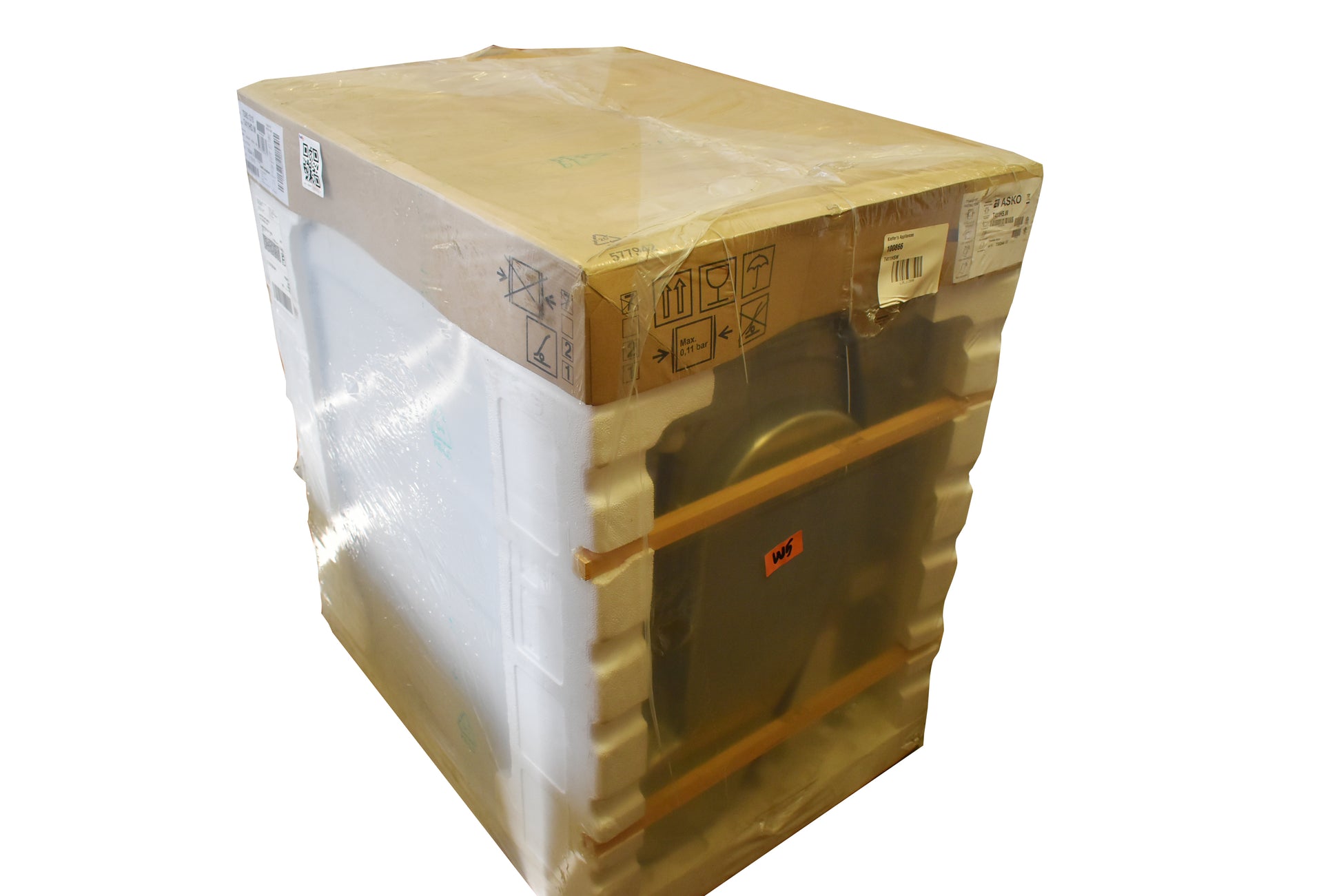 Asko T411HSW 24" White Front Load Electric Dryer