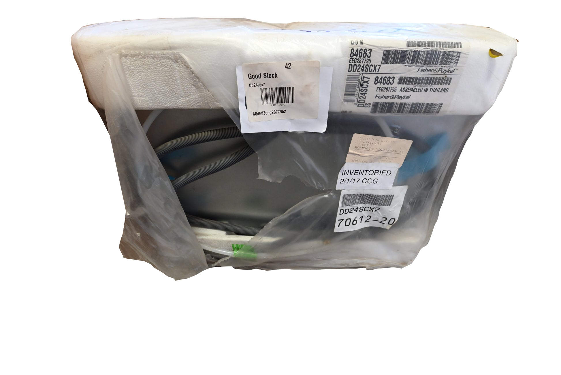 Fisher & Paykel DD24SCX7 24" Stainless Steel Dishwasher Drawer