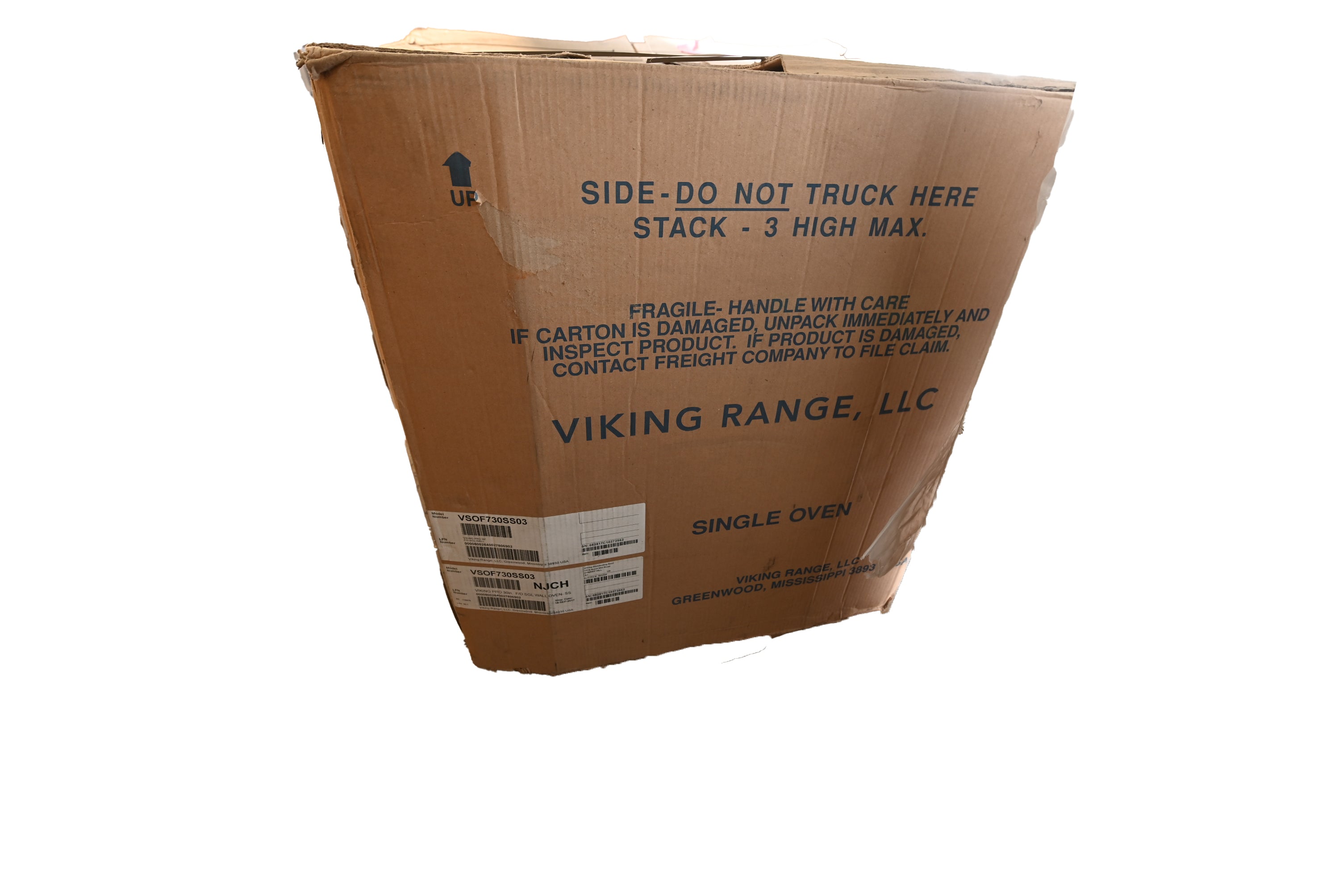 Viking VSOF730SS 30" Stainless Steel French Door Single Wall Oven