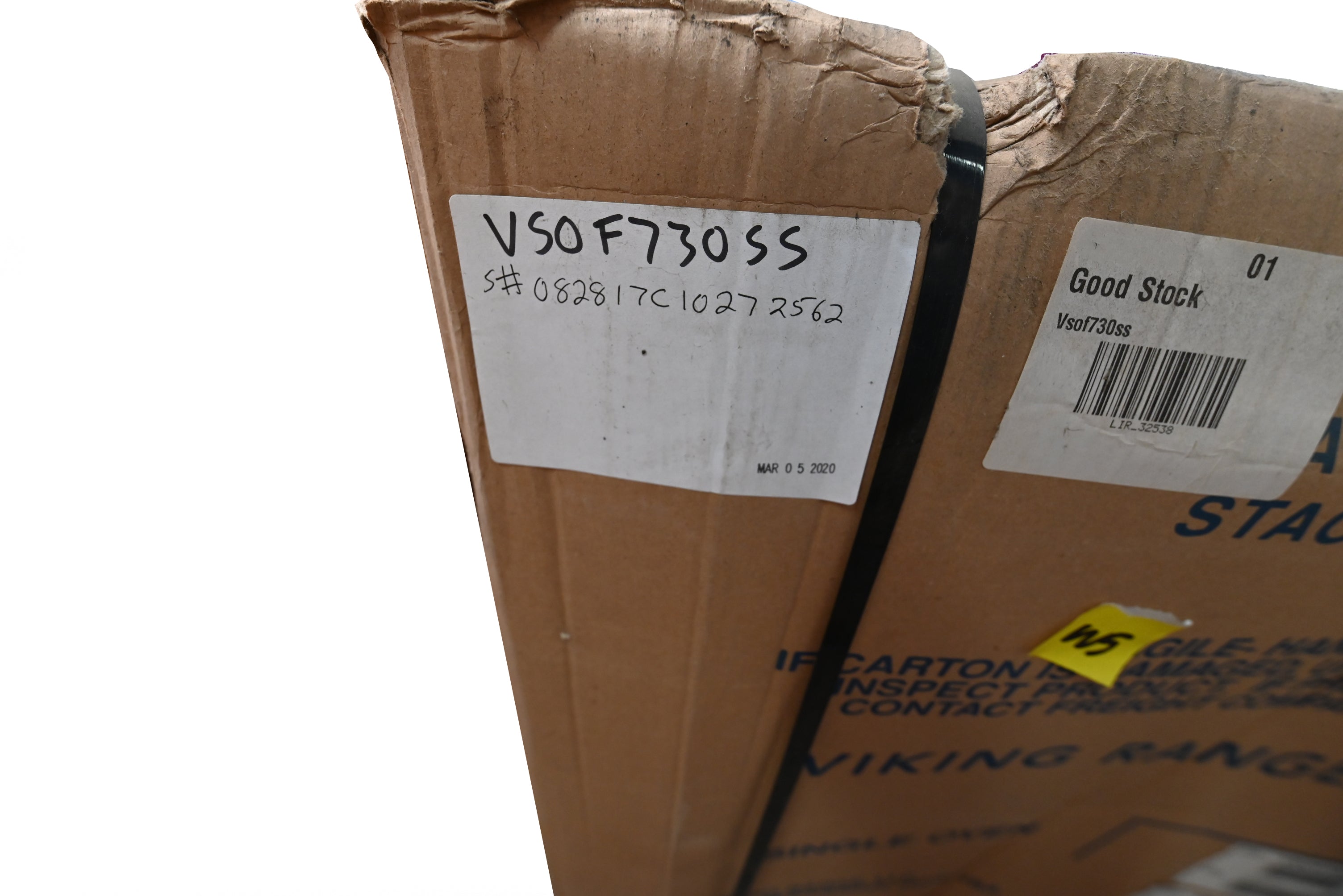 Viking VSOF730SS 30" Stainless Steel French Door Single Wall Oven