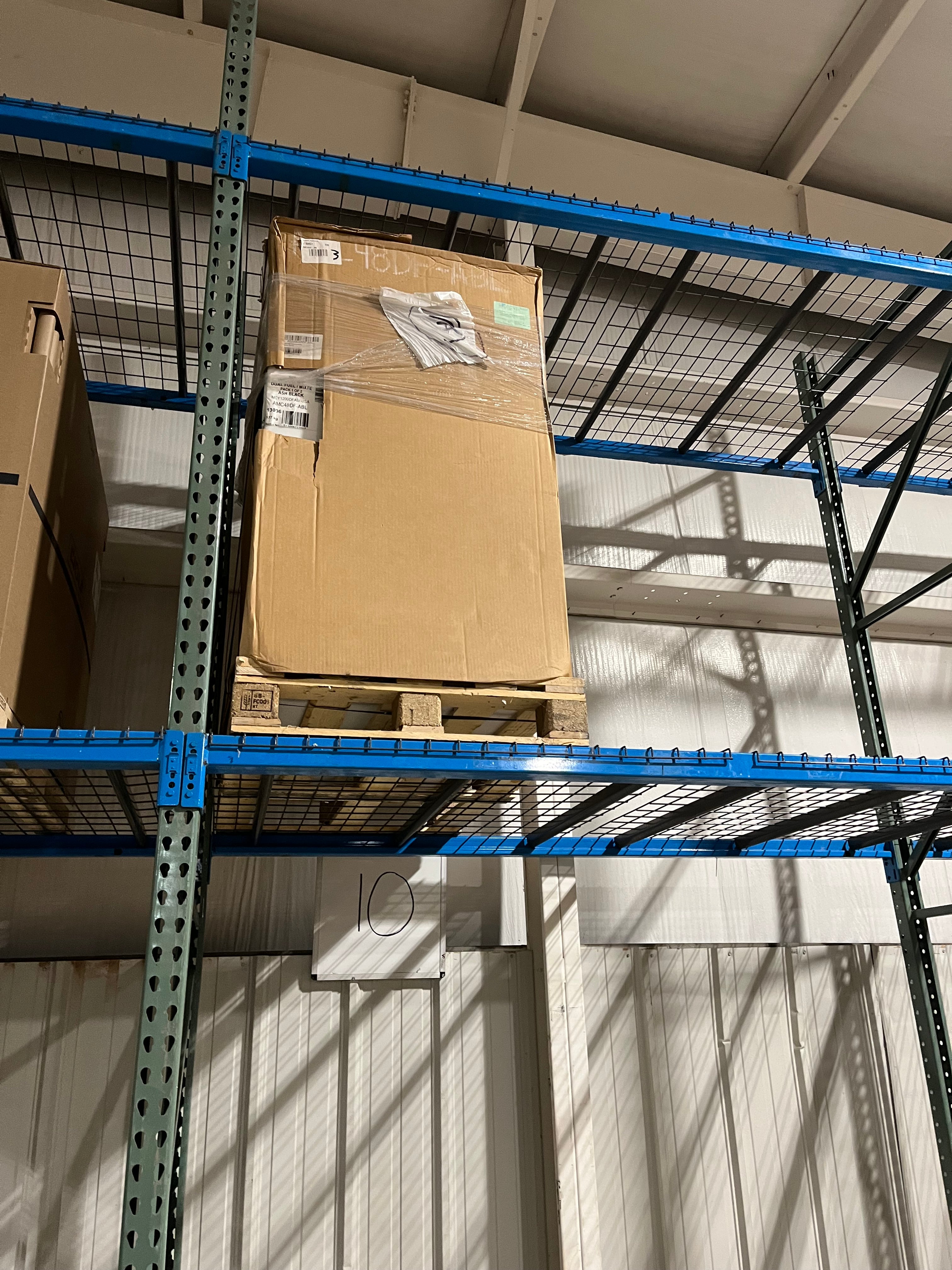 AGA Mercury AMC48DF-ABL 48" Matte Black Dual Fuel Range