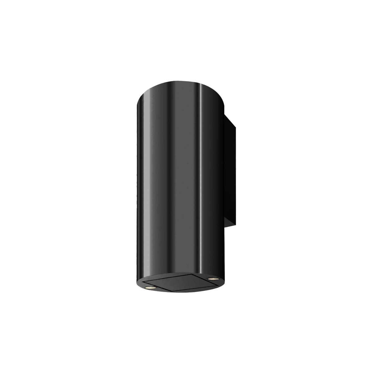 XO XOCYL16BC 16" Black Cylinder Wall Mount Range Hood