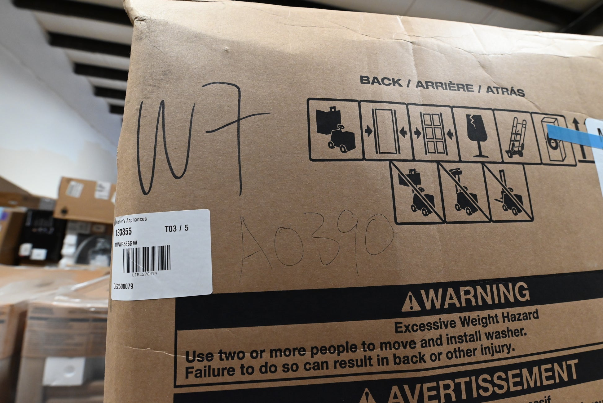 Maytag MVWP586GW 27" White Top Load Washer