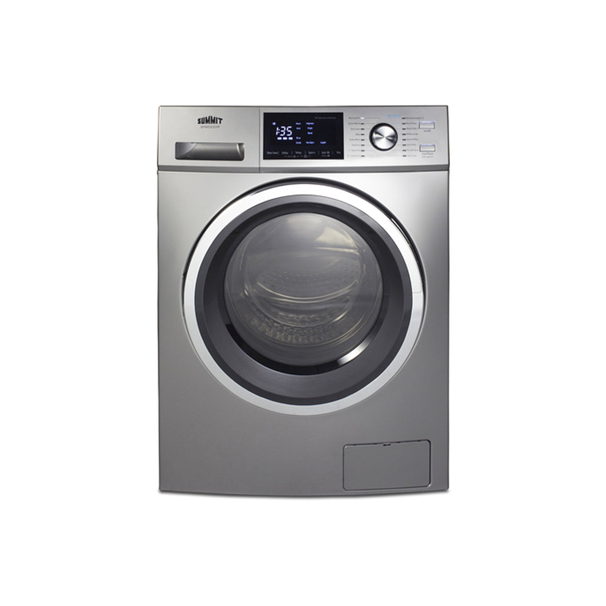 Summit SPWD2203P 24" Platinum Front Load Washer/Dryer Combo