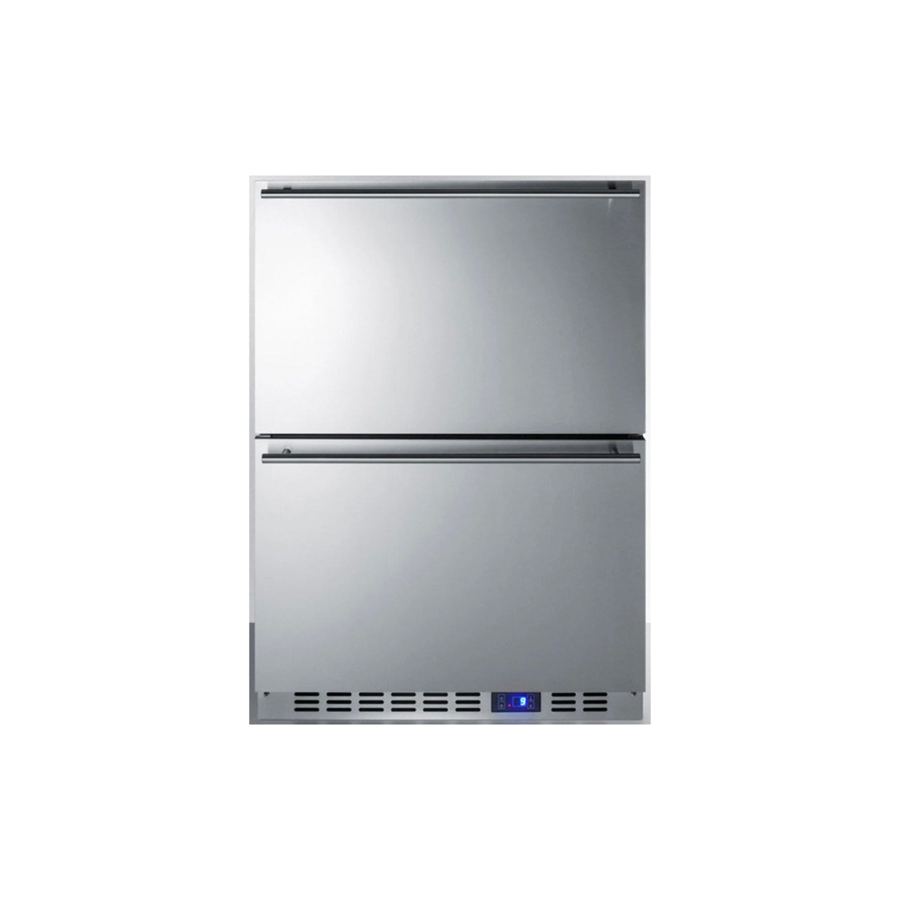 Summit CL2F249 24" Stainless Steel Undercounter Freezer Drawers