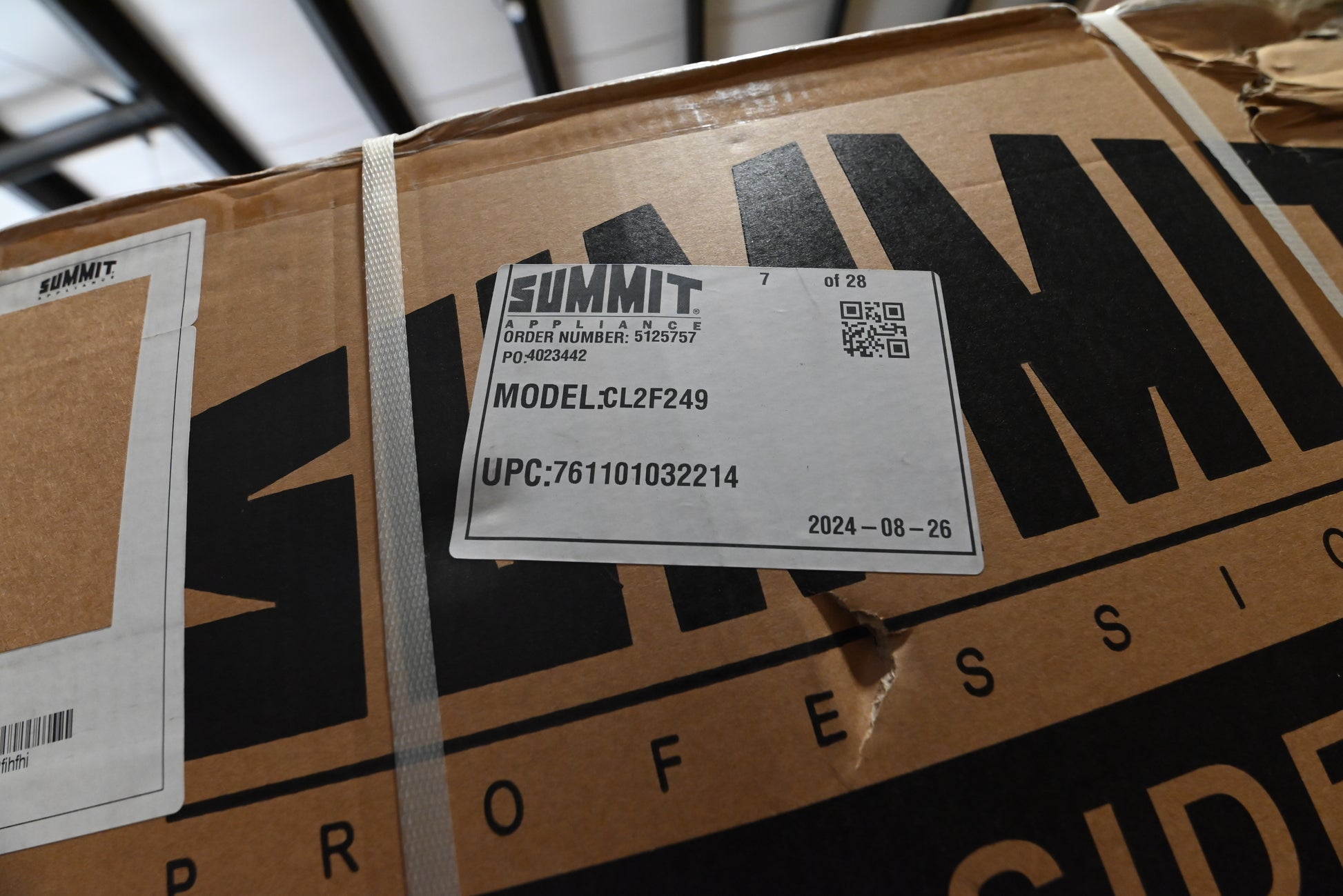 Summit CL2F249 24" Stainless Steel Undercounter Freezer Drawers