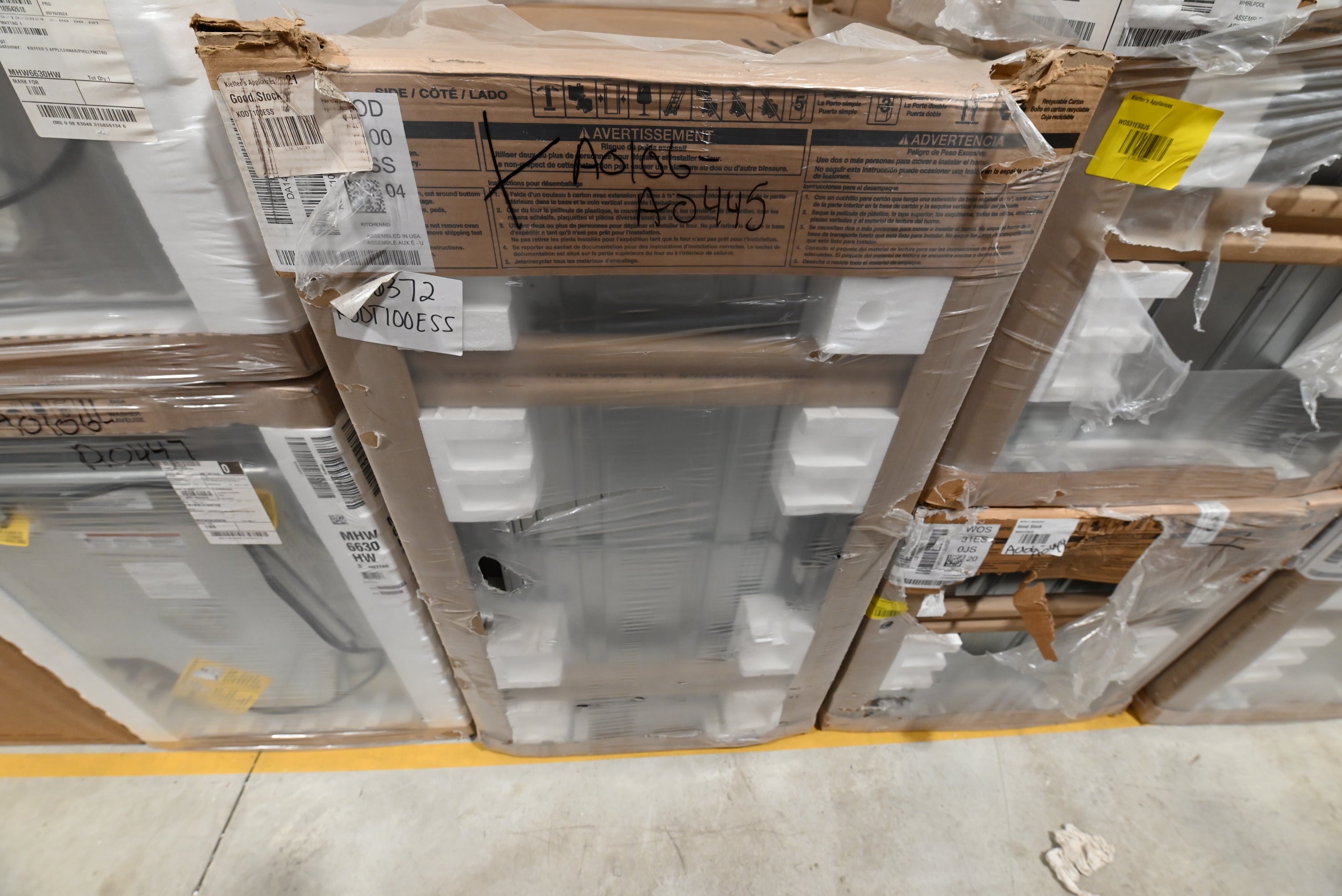 KitchenAid KODT100ESS 30" Stainless Steel Electric Double Wall Oven