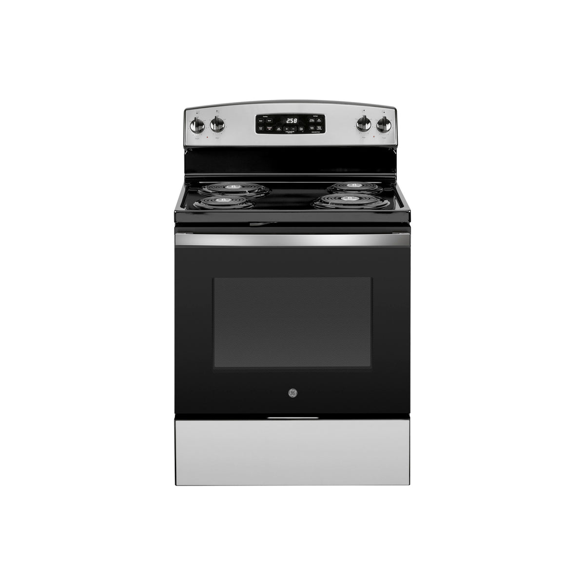 GE JB258RTSS 30" Stainless Steel Freestanding Electric Range