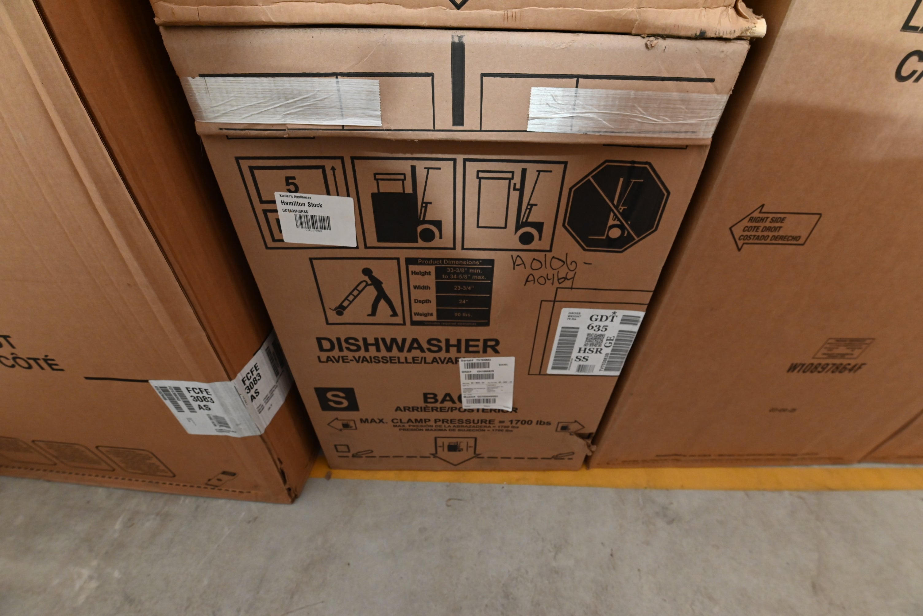 GE GDT635HSRSS 24" Stainless Steel Smart Dishwasher