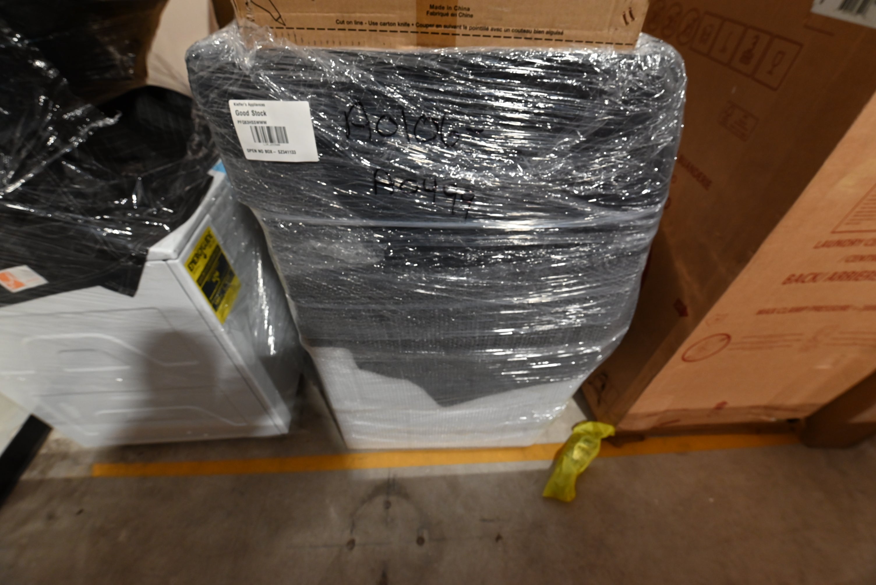 GE Profile PFQ83HSSWWW 28" White Electric 2-in-1 Washer/Dryer Combo