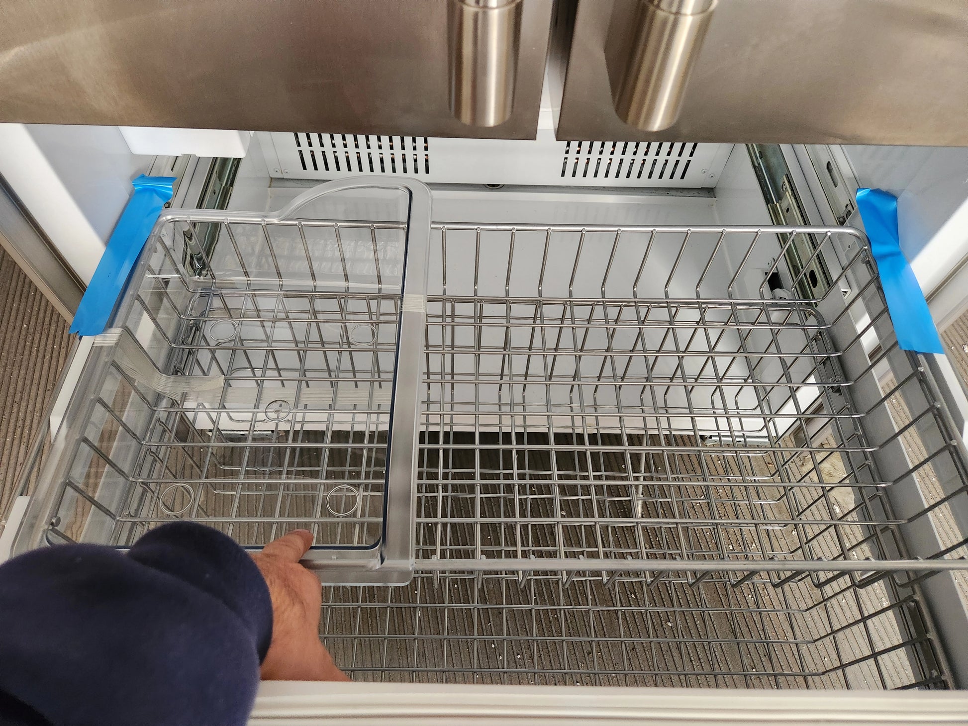 Monogram ZIPS360NNBSS 36" Stainless Steel French Door Refrigerator