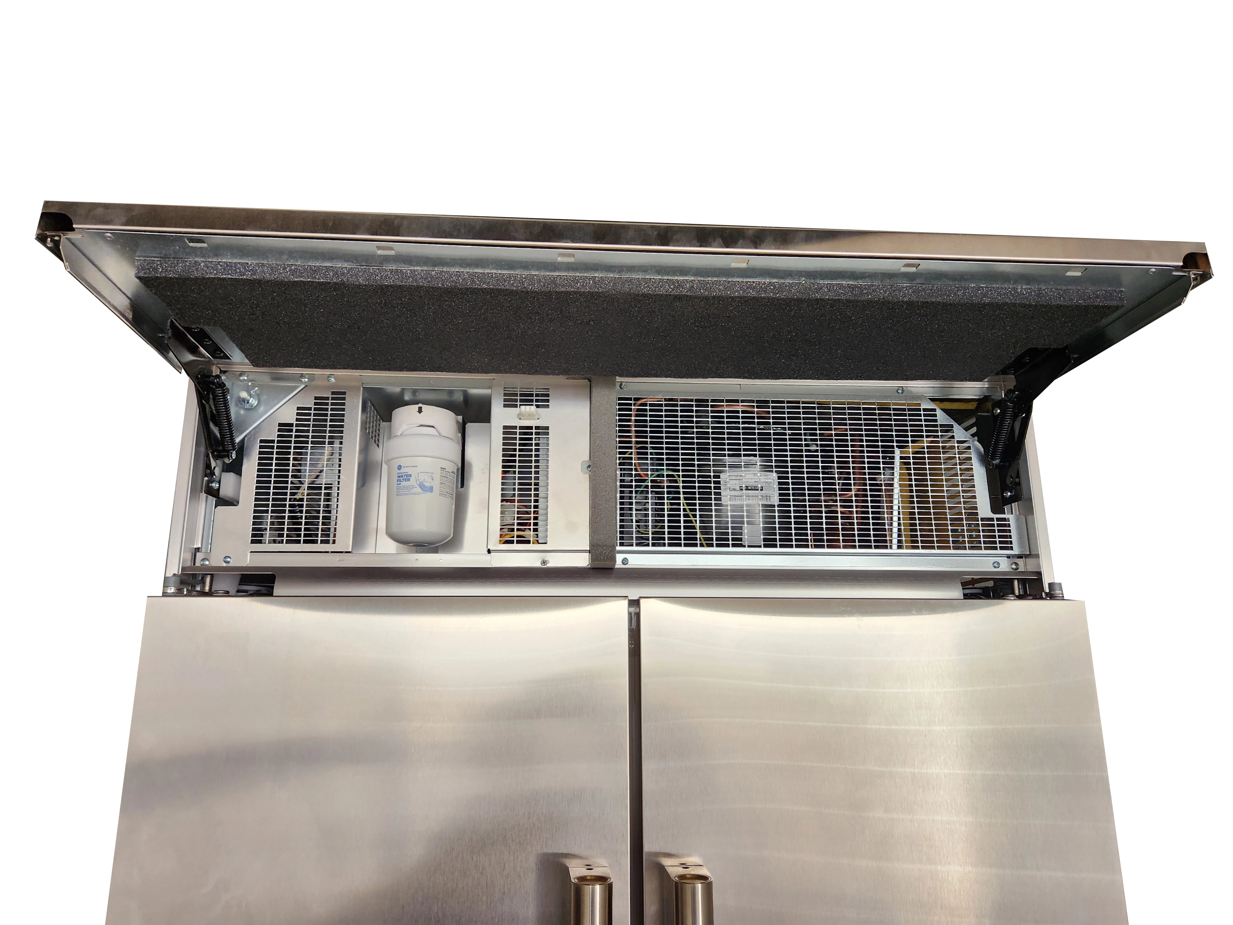 Monogram ZIPS360NNBSS 36" Stainless Steel French Door Refrigerator