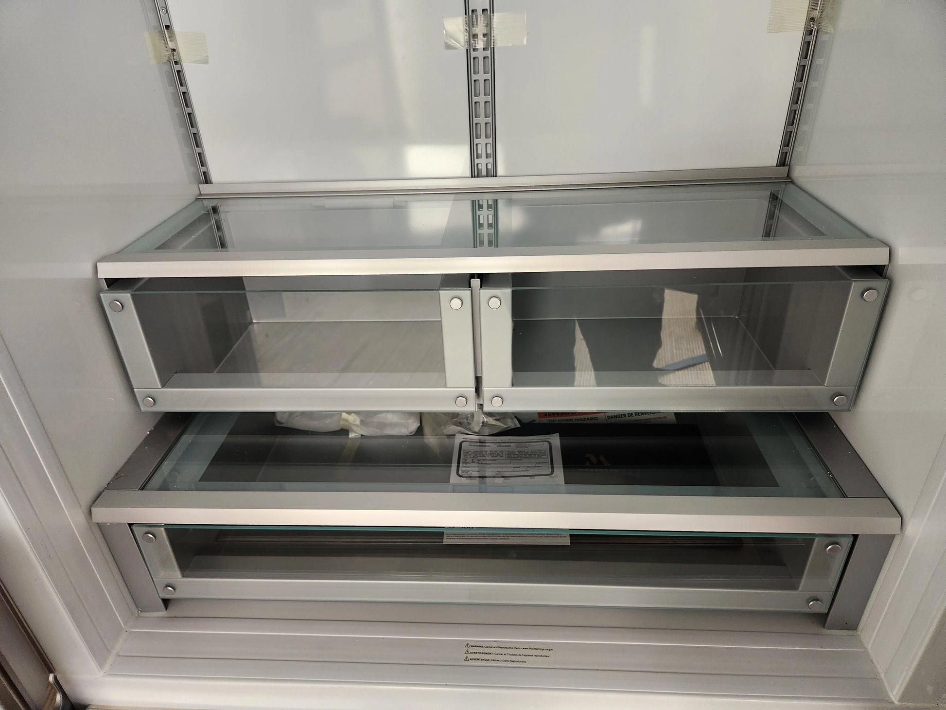 Monogram ZIPS360NNBSS 36" Stainless Steel French Door Refrigerator