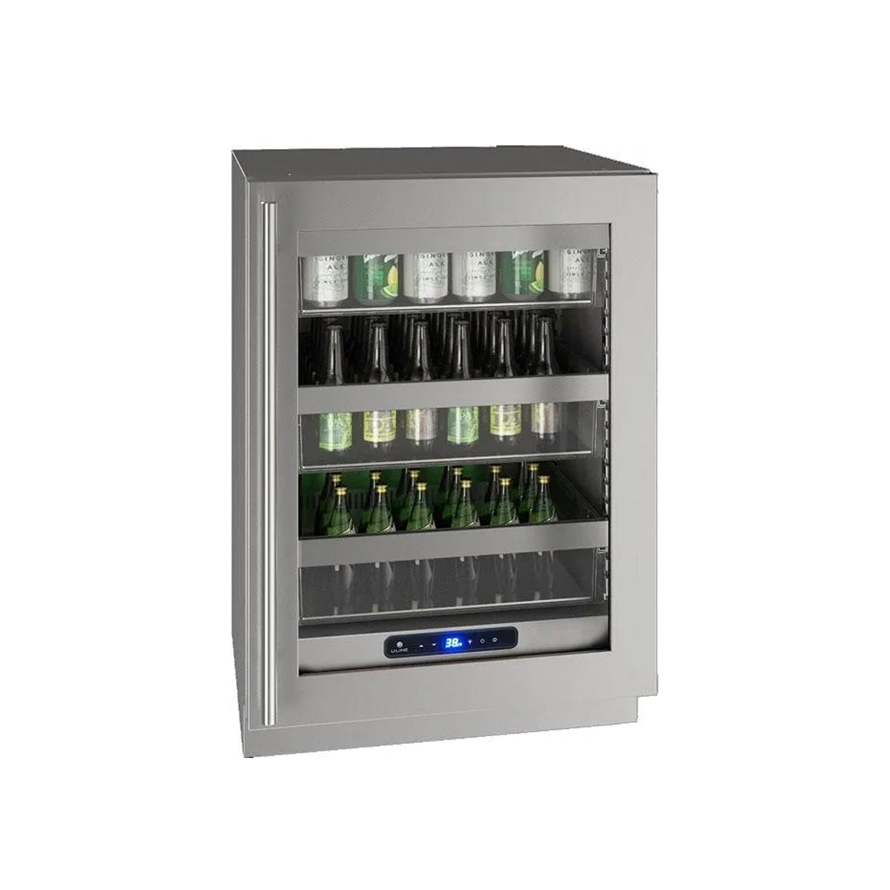 U-Line UHRE524-SG01A 24" Stainless Steel Undercounter Refrigerator