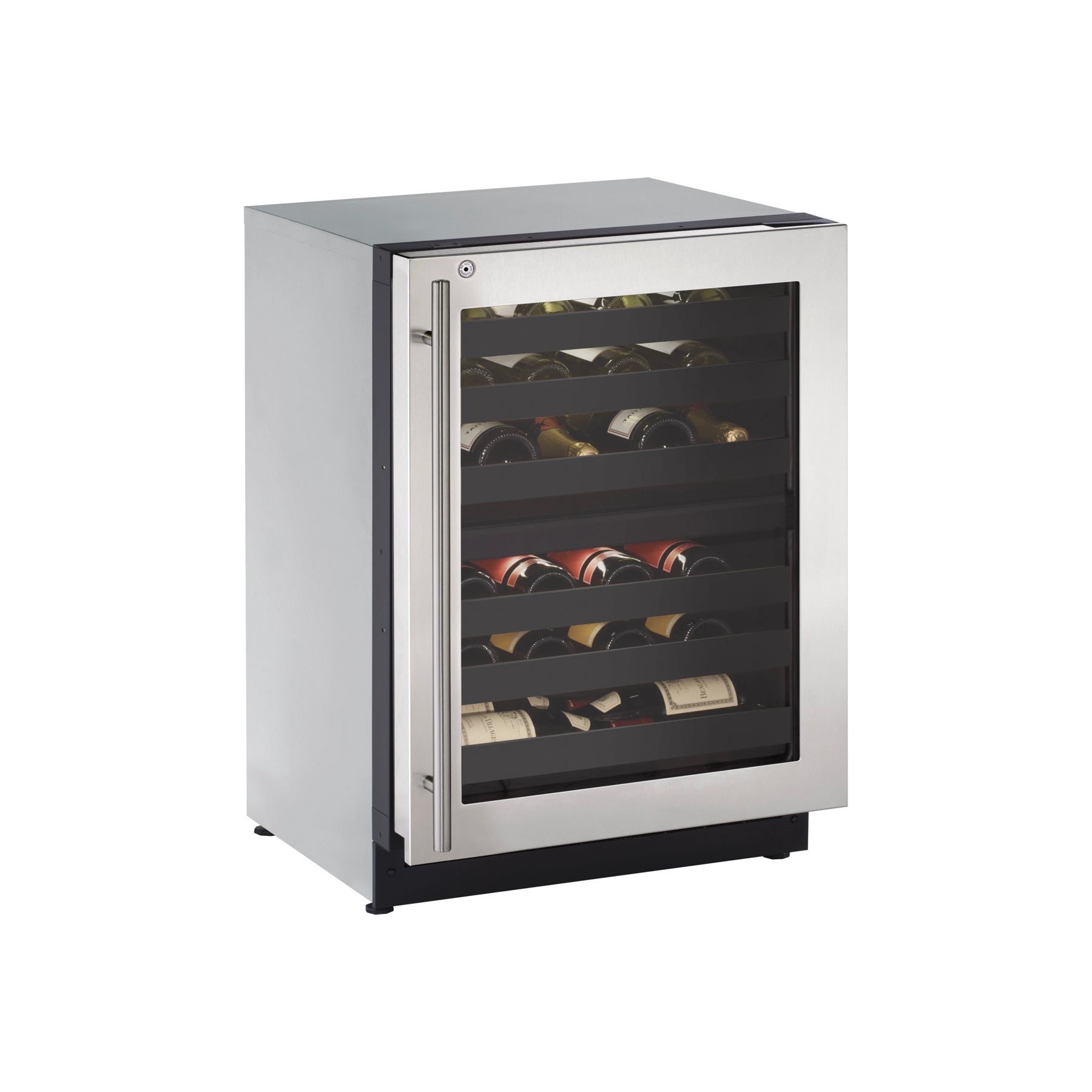 U-Line U2224ZWCS-13B 24" Stainless Steel Undercounter Wine Cooler