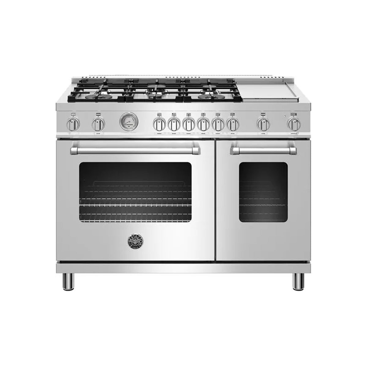 Bertazzoni MAST486GGASXT 48" Stainless Steel Gas Range
