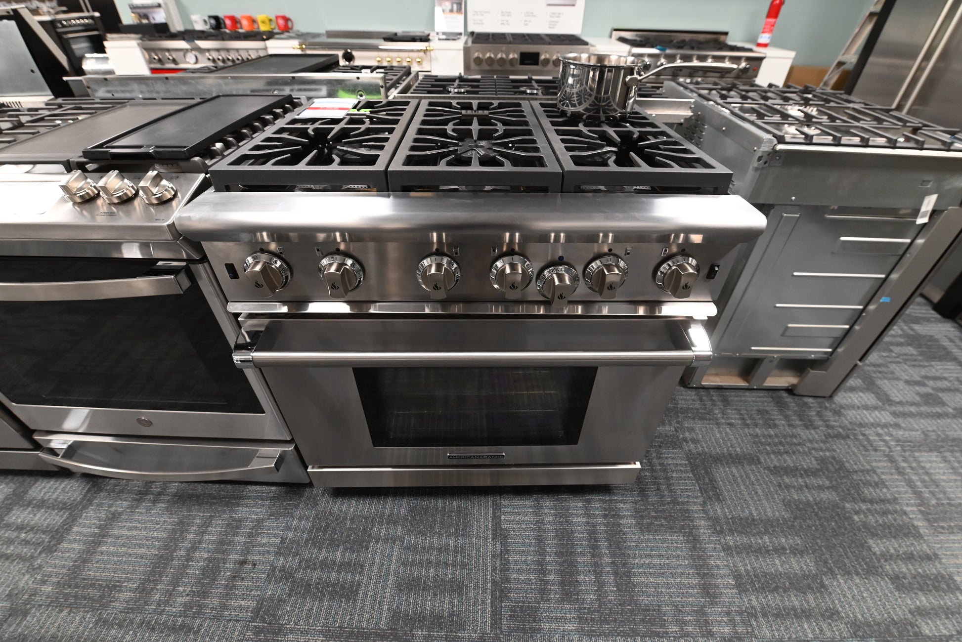 American Range ARROB636N 36" Stainless Steel Gas Range