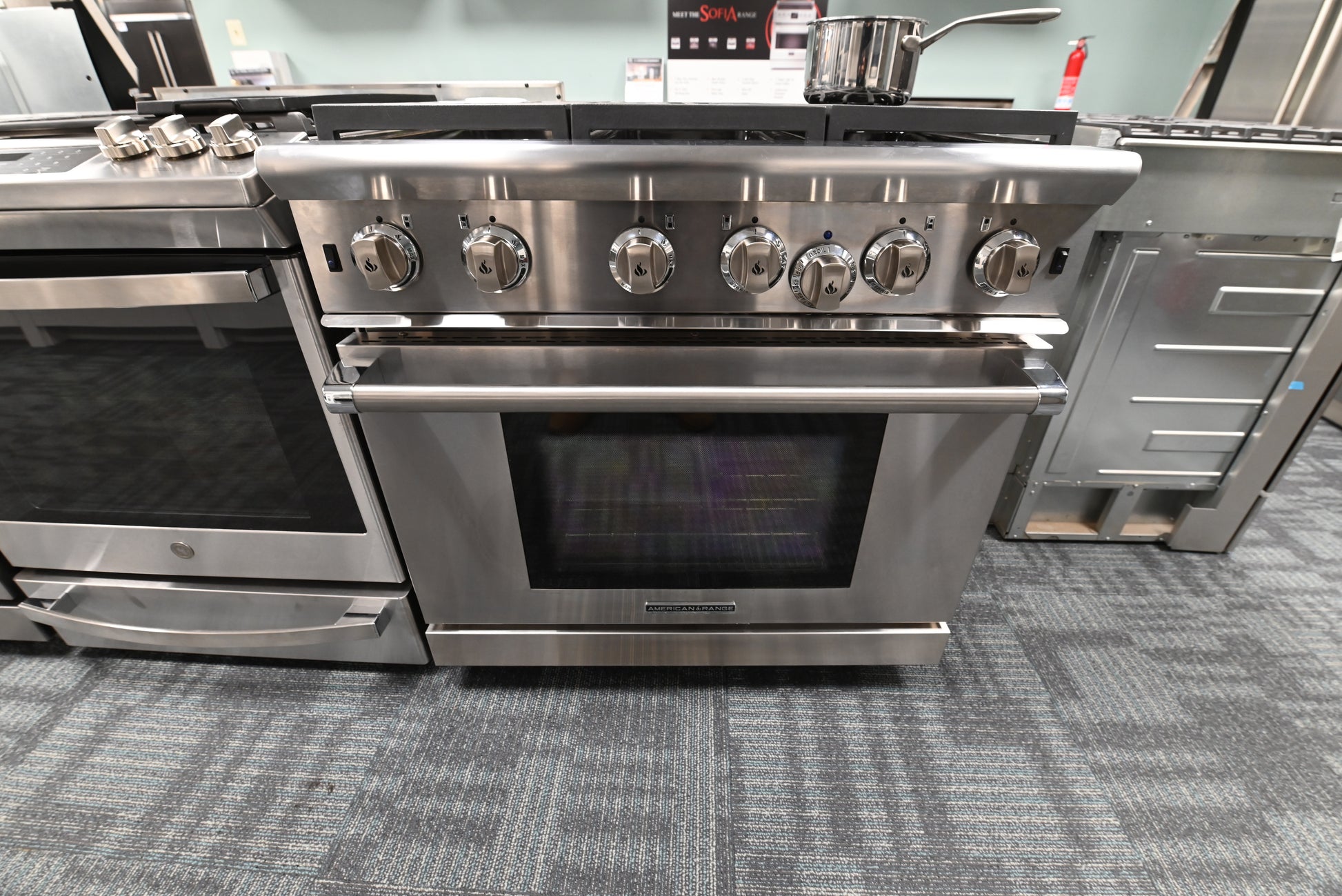 American Range ARROB636N 36" Stainless Steel Gas Range