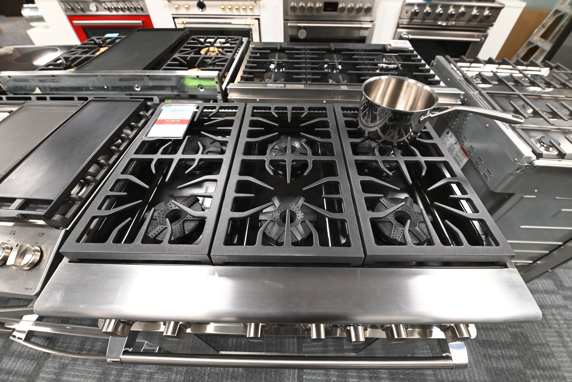 American Range ARROB636N 36" Stainless Steel Gas Range