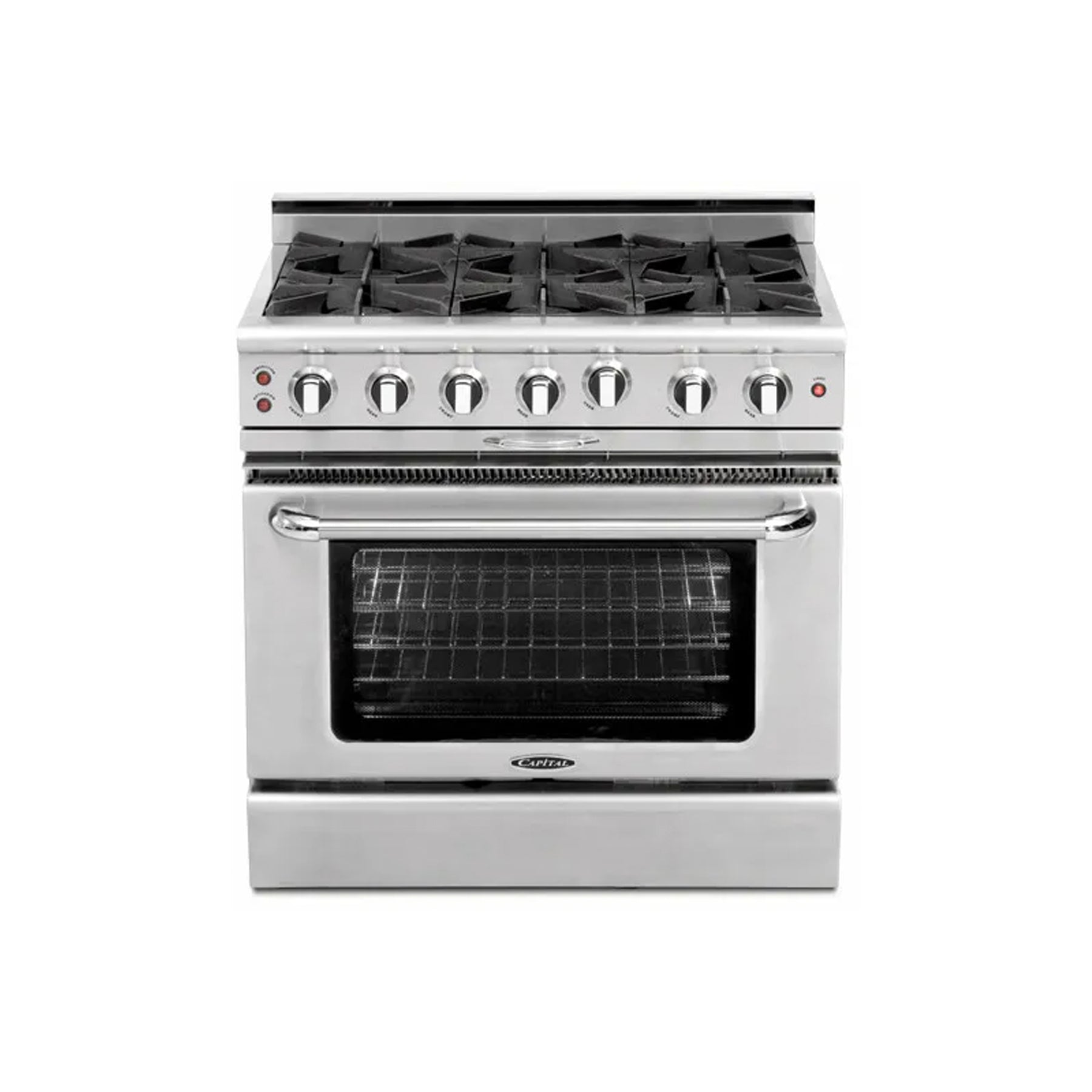 Capital CGMR366 36" Stainless Steel Pro-Style Gas Range