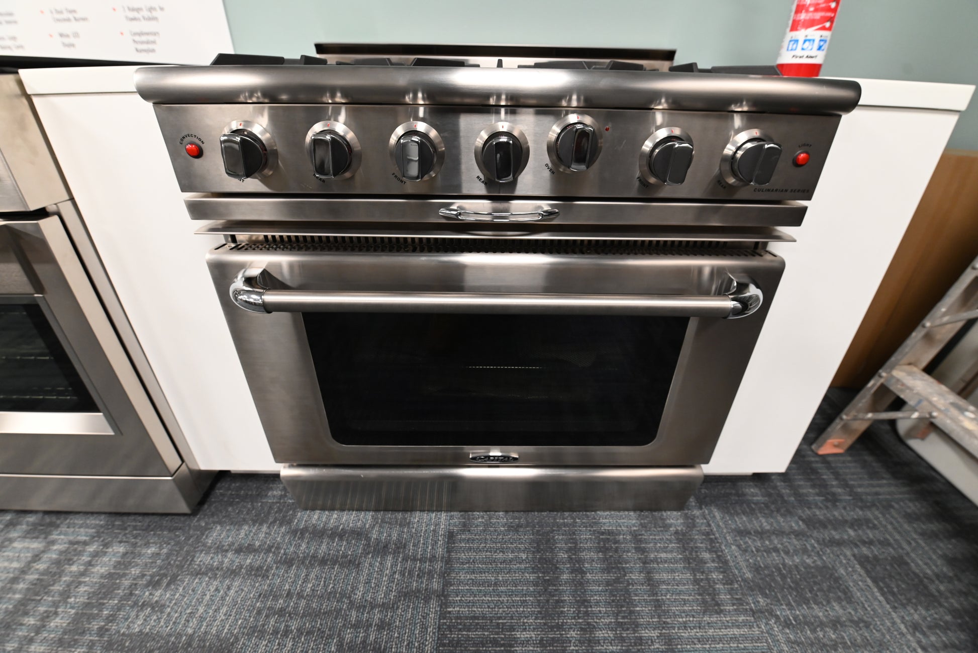 Capital CGMR366 36" Stainless Steel Pro-Style Gas Range