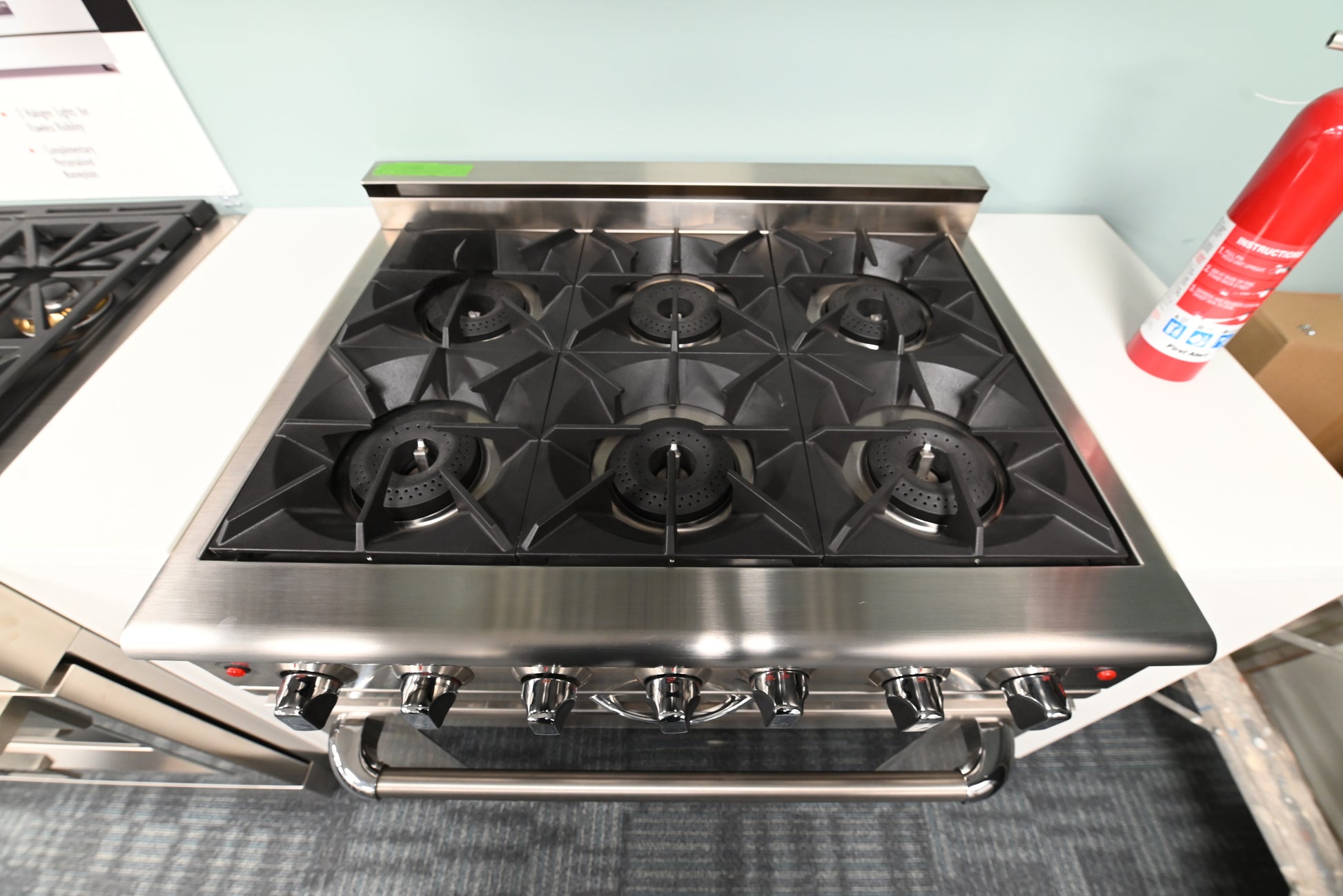 Capital CGMR366 36" Stainless Steel Pro-Style Gas Range