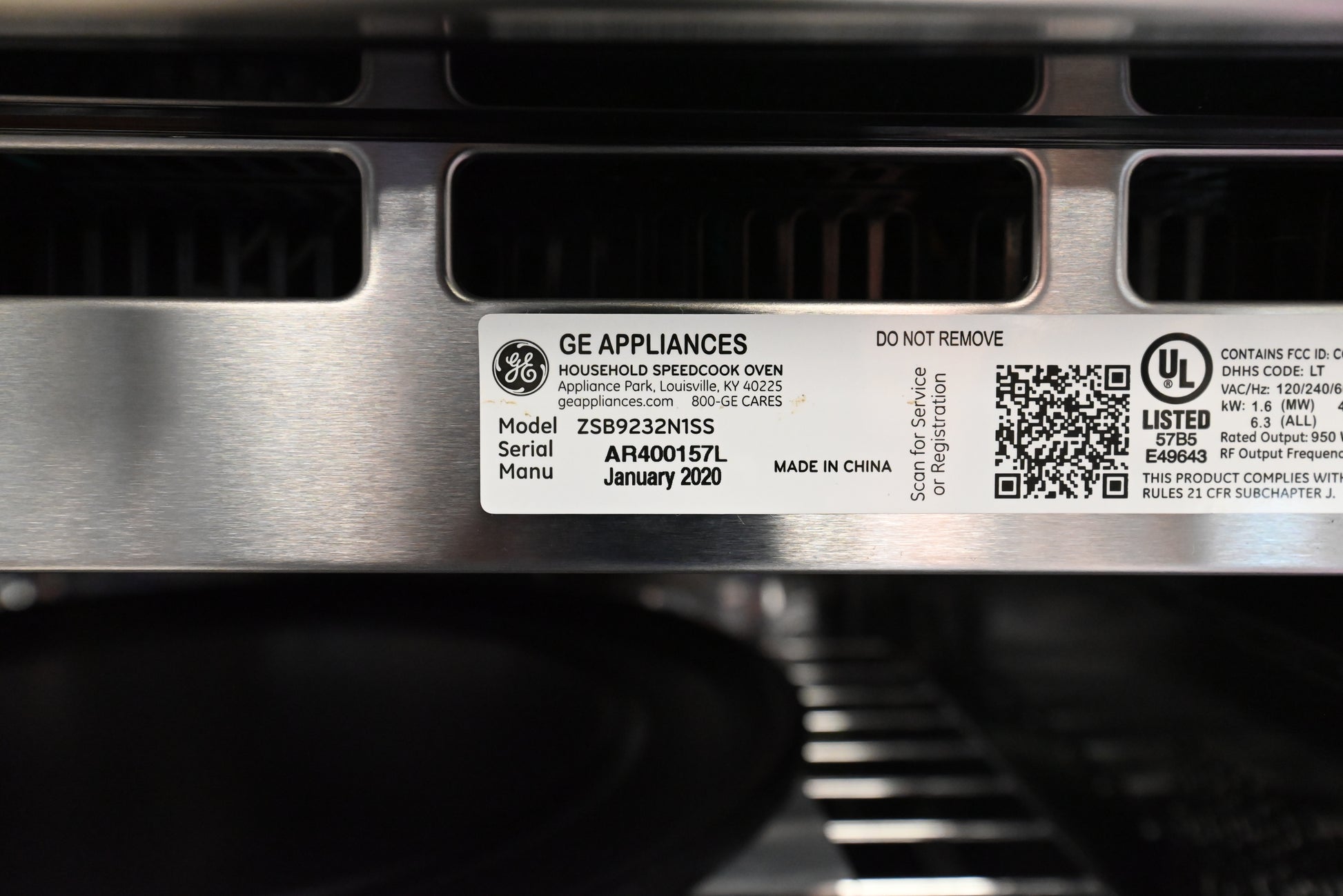 Monogram ZSB9232NSS 30" Stainless Steel 5-in-1 Single Wall Oven with Advantium