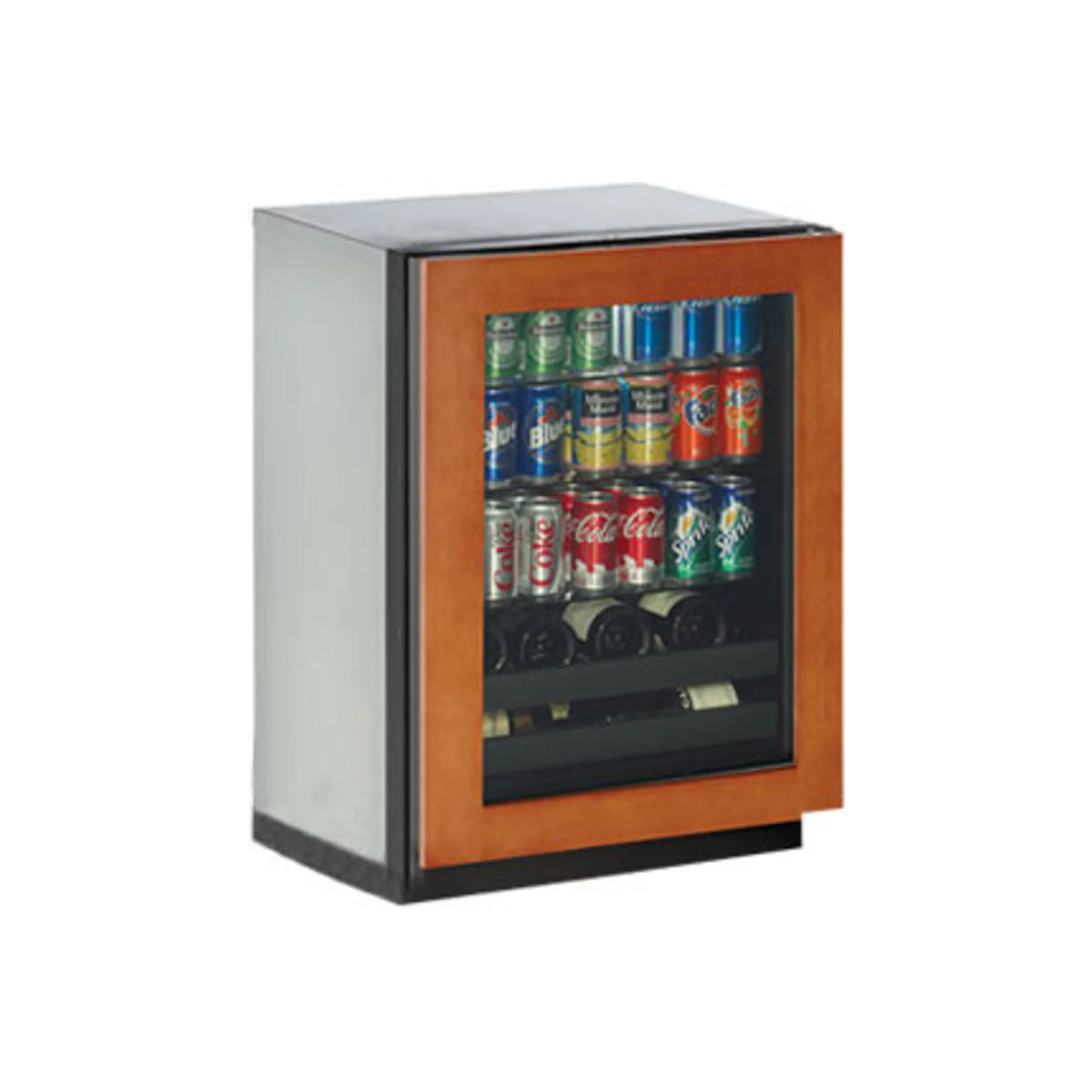 U-Line U-3024BEVINT-00B 24" Panel Ready Beverage Center
