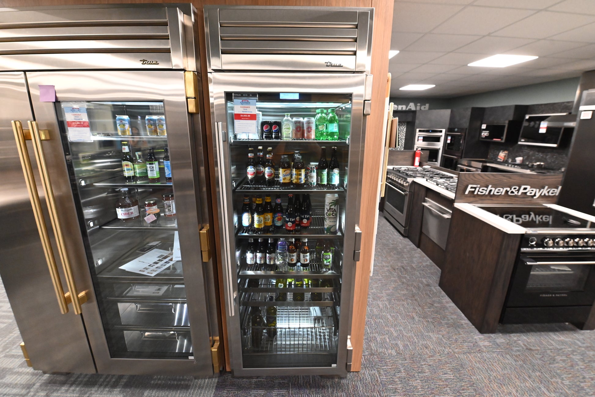 True TR-30BEV-R-SG-A 30" Stainless Steel Built-In All Refrigerator Column