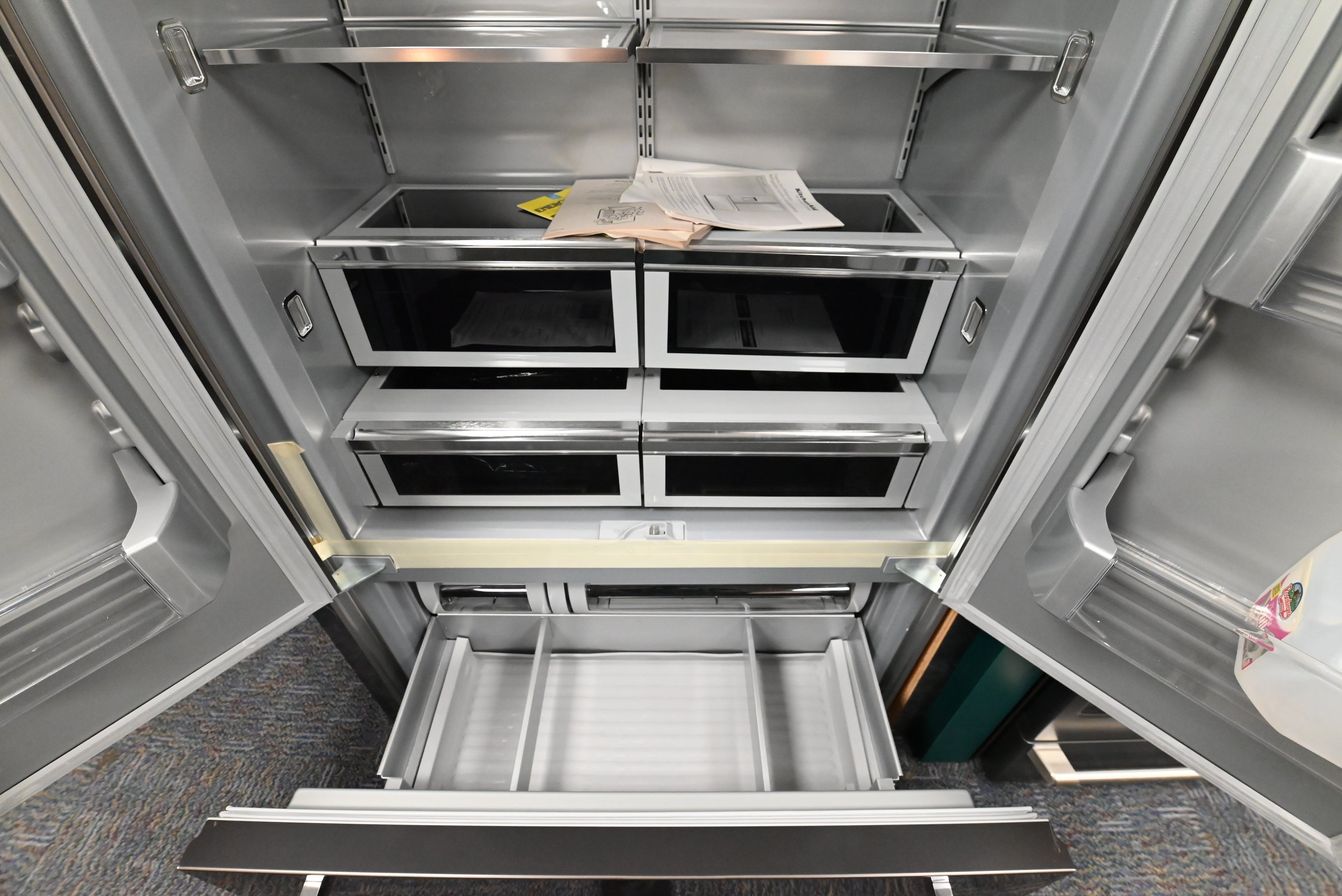 KitchenAid KBFN502EBS 42" Black French Door Refrigerator