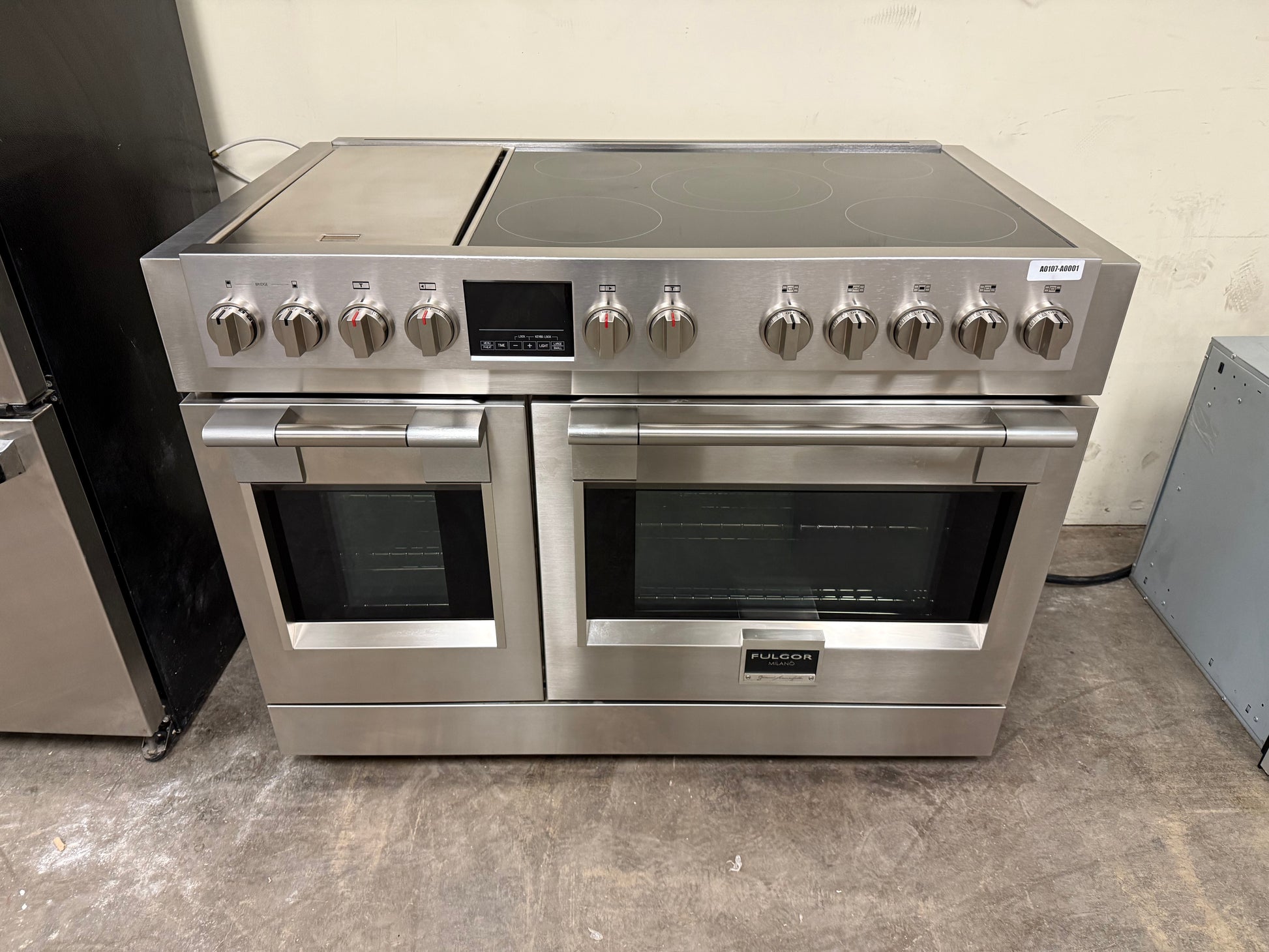 Fulgor Milano Sofia 600 Series 48" Stainless Steel Induction Range