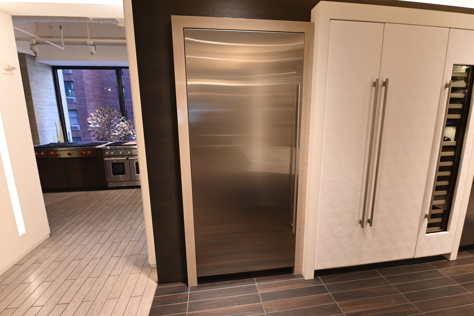 Sub-Zero IC-36R-LH 36" Panel Ready Smart Refrigerator Column