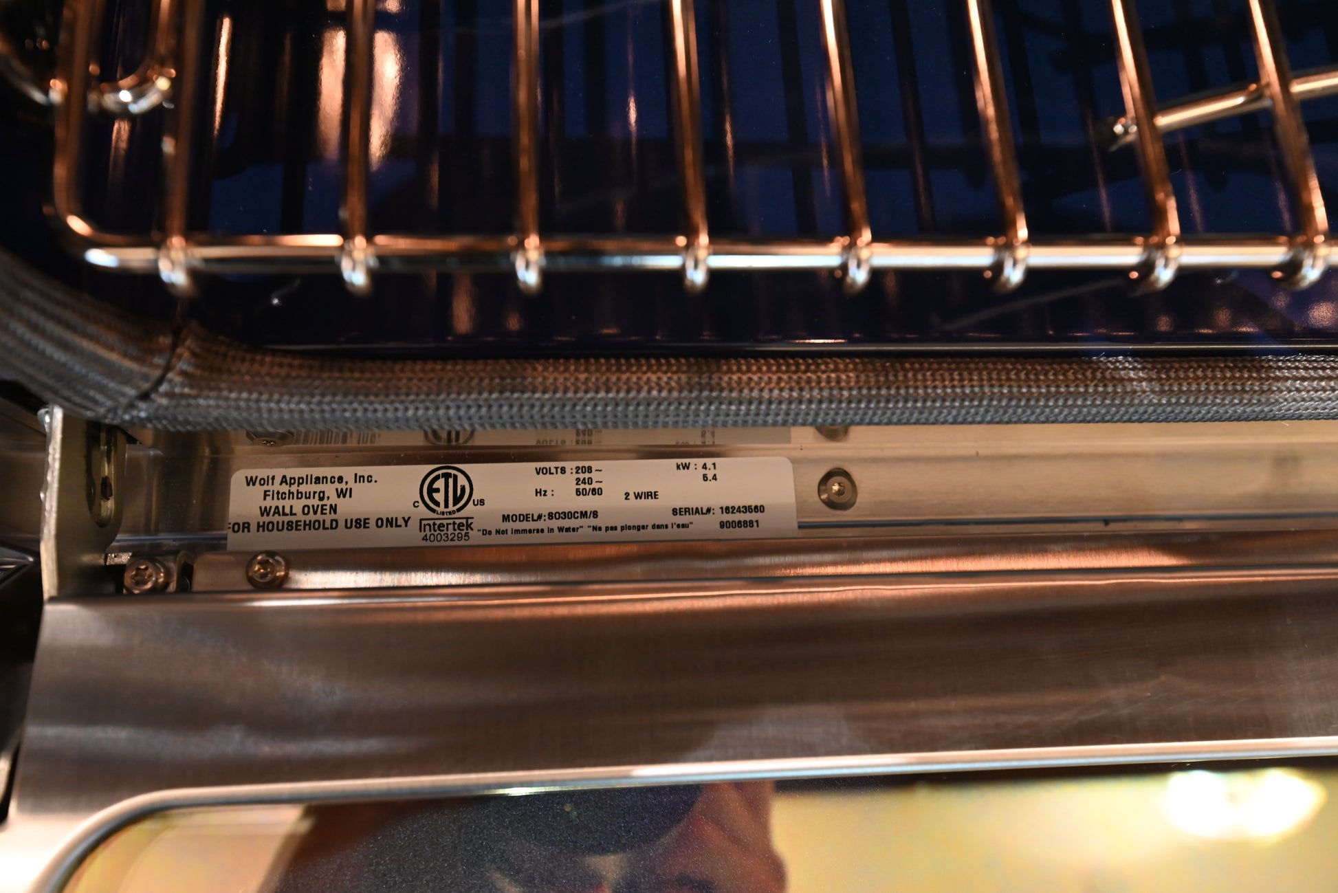 Wolf Certified SO30CM/S 30" Stainless Steel Electric Single Wall Oven