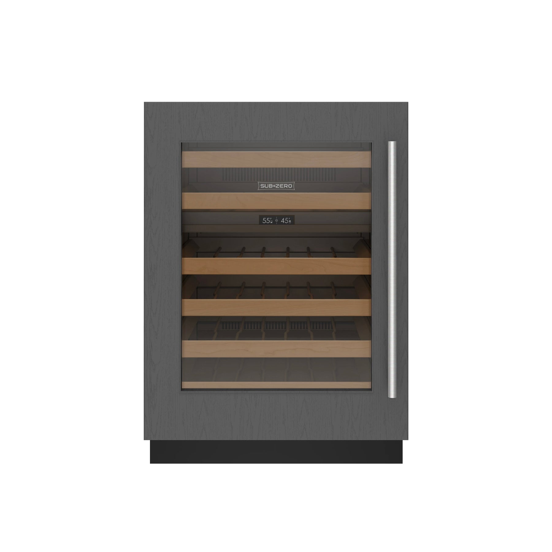 Sub-Zero Certified DEU2450W/L 24" Panel Ready Dual Zone Wine Cooler