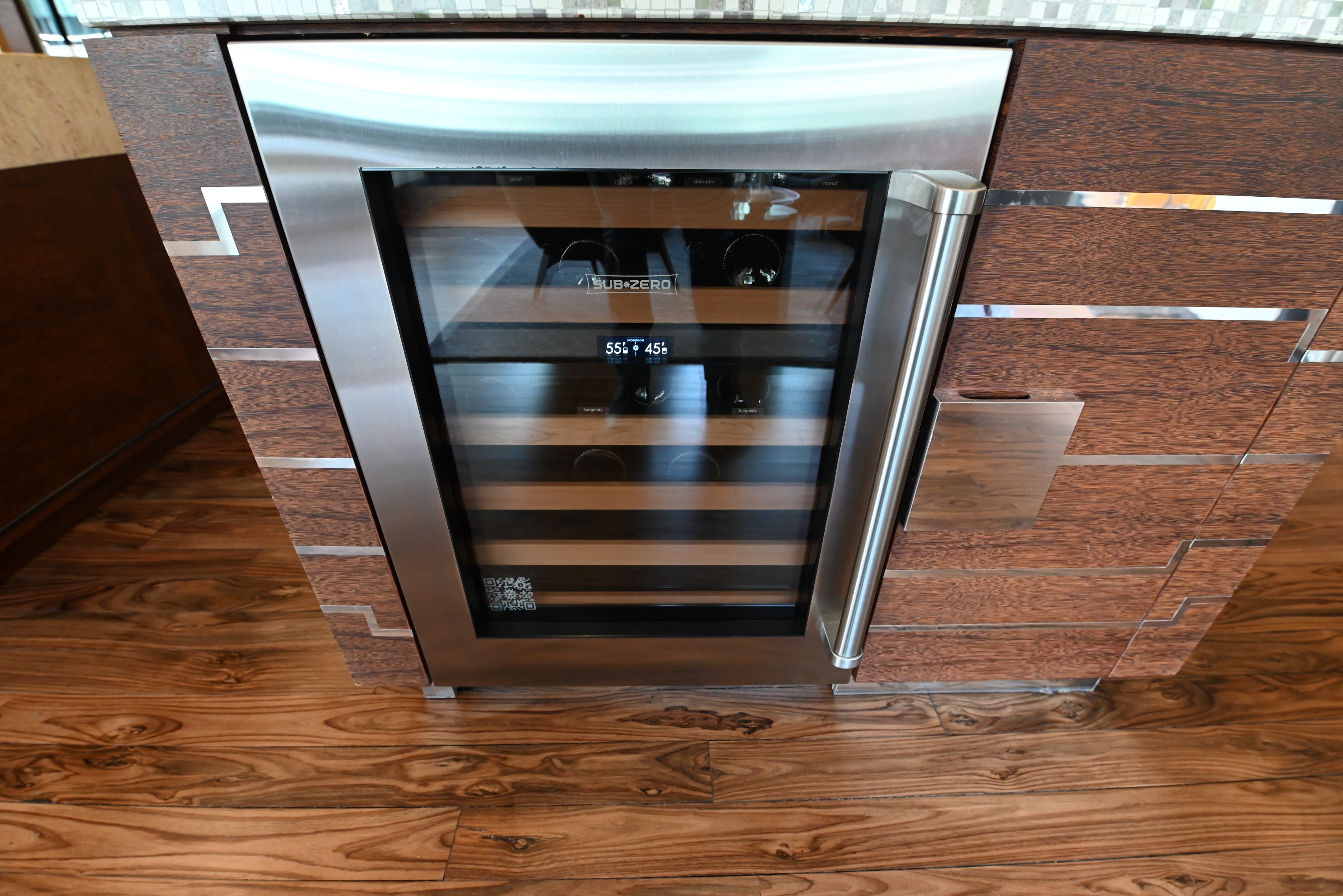 Sub-Zero Certified DEU2450W/L 24" Panel Ready Dual Zone Wine Cooler