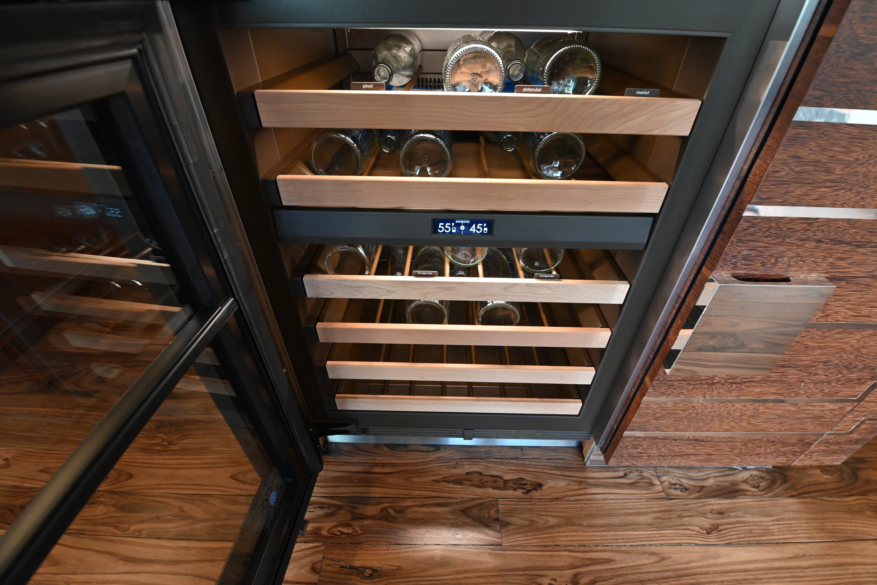 Sub-Zero Certified DEU2450W/L 24" Panel Ready Dual Zone Wine Cooler