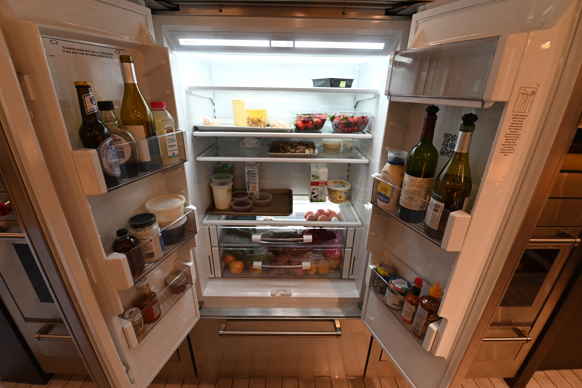 Sub-Zero Certified BI-36UFD/0 36" Panel Ready French Door Refrigerator