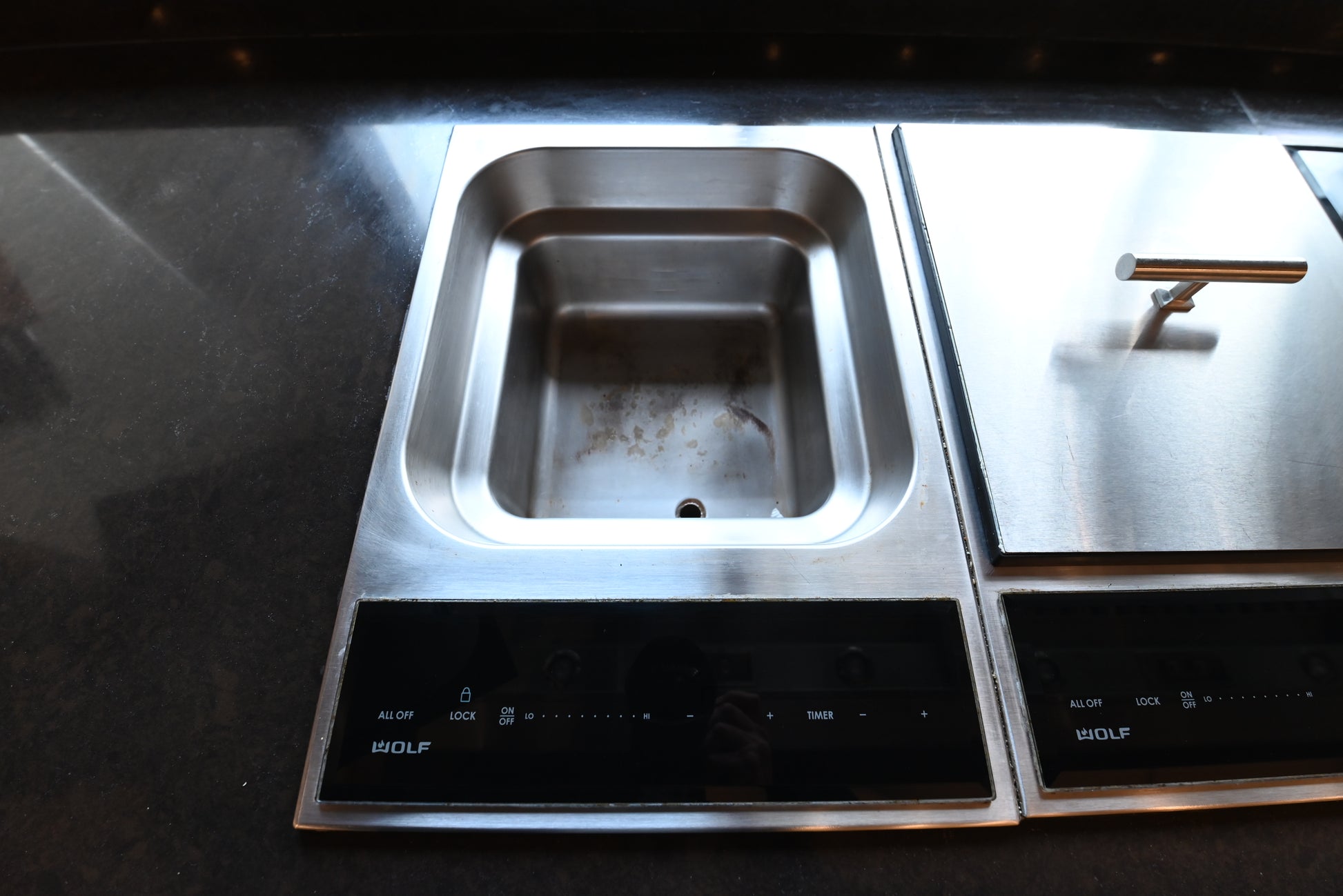 Wolf Certified FM15T/S 15" Stainless Steel Built-In Deep Fryer