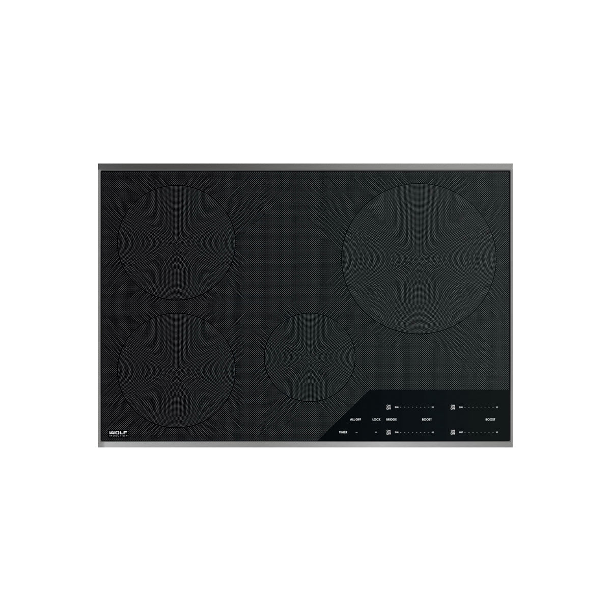 Wolf Certified CI304TF/S 30" Black Induction Cooktop