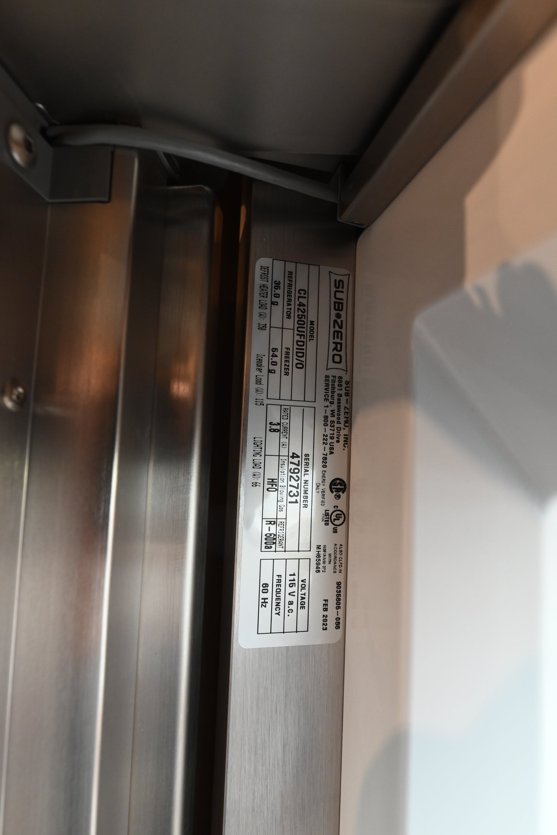 Sub-Zero Certified CL4250UFDID/0 42" Panel Ready French Door Refrigerator