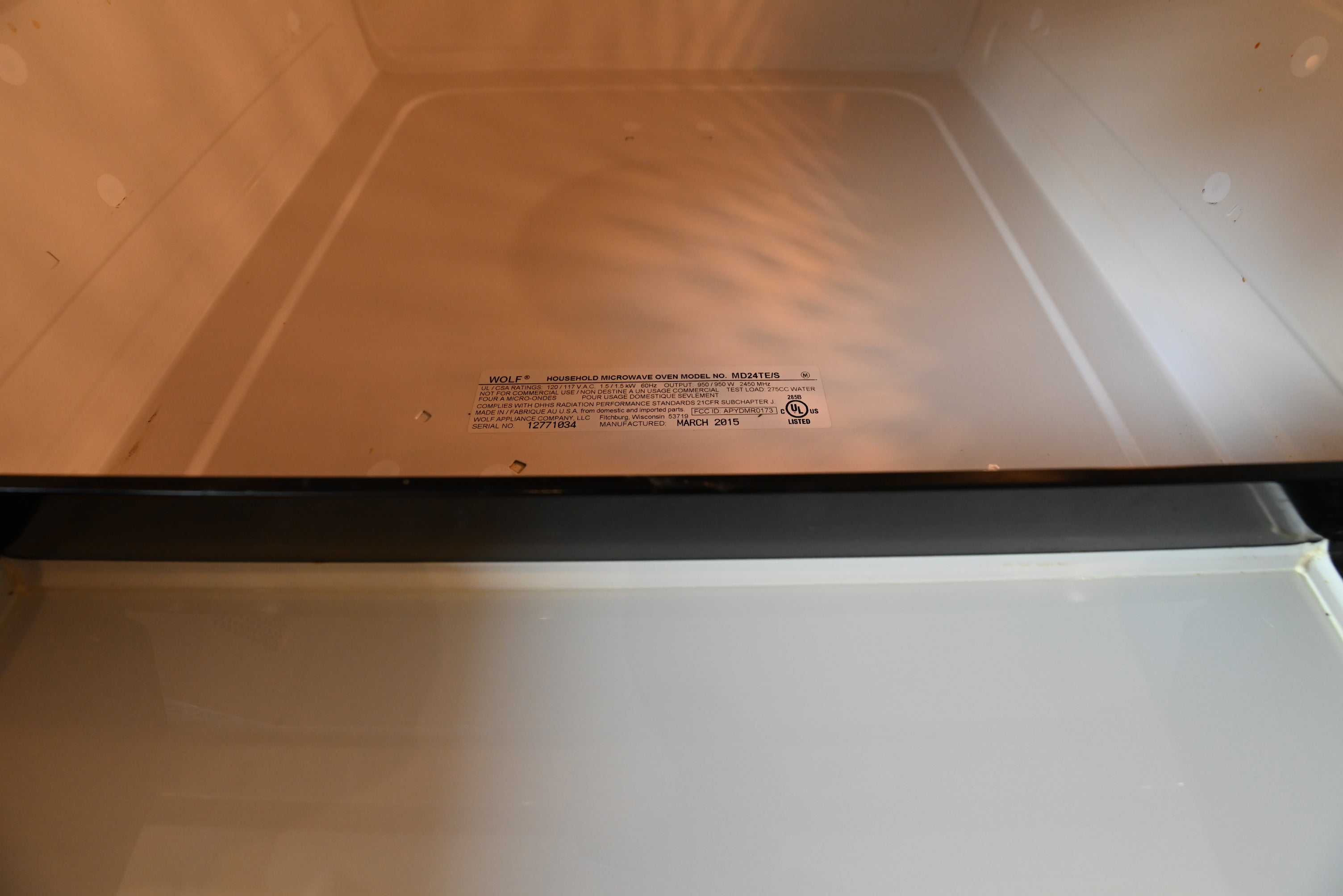 Wolf Certified MD24TE/S 24" Stainless Steel Microwave Drawer