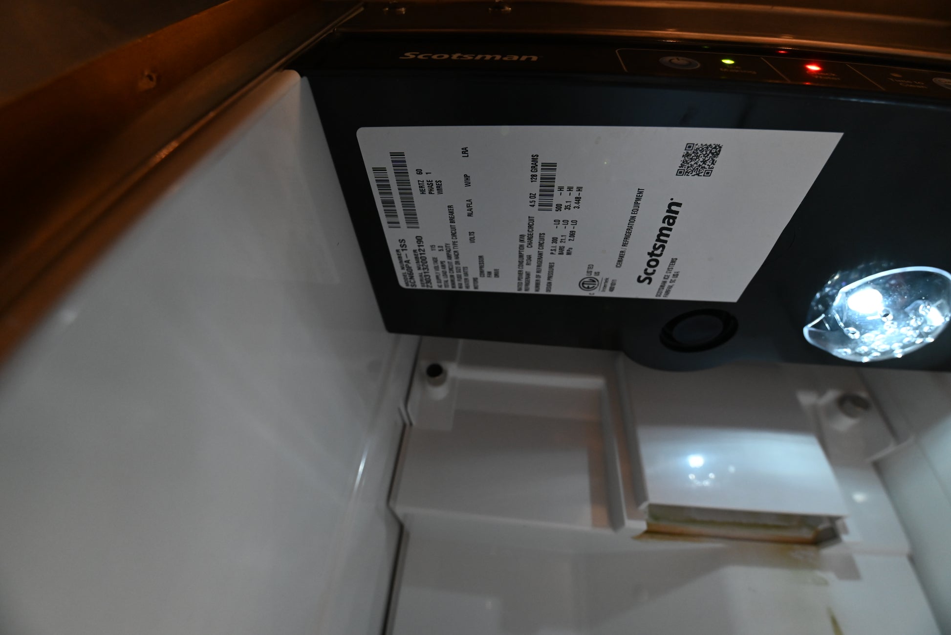 Scotsman 15" Stainless Steel Undercounter Ice Maker