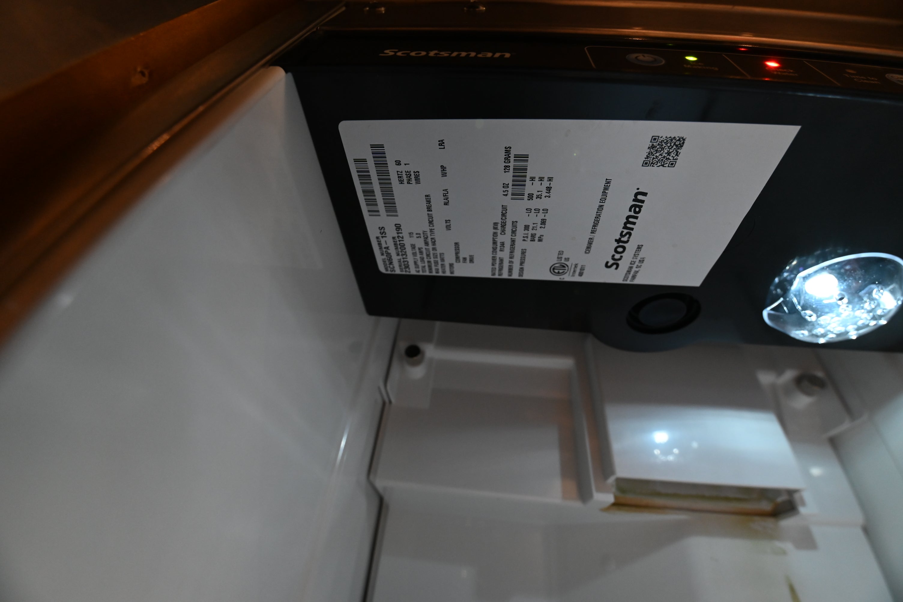 Scotsman 15" Stainless Steel Undercounter Ice Maker