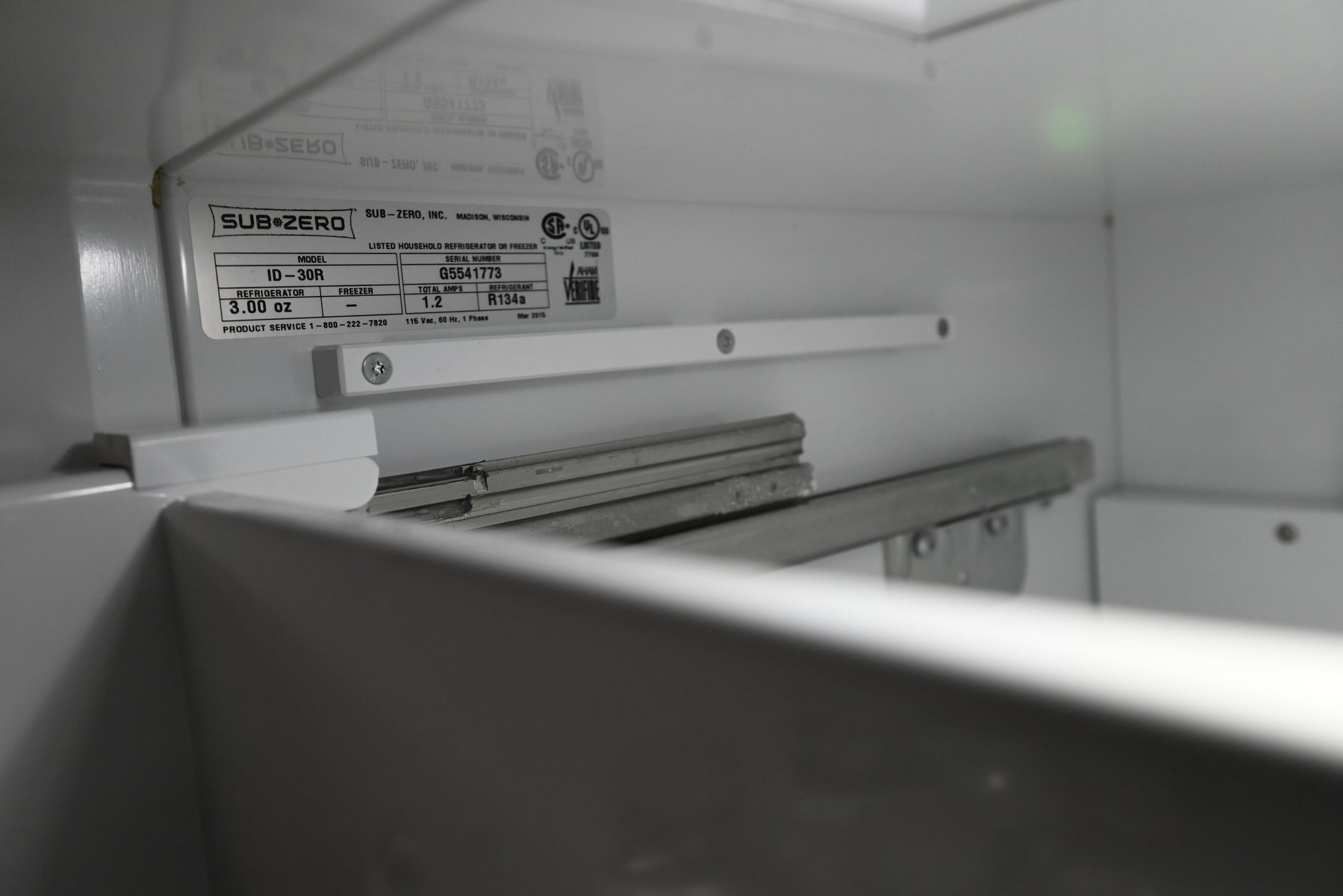 Sub-Zero Certified ID-30R 30" Panel Ready Refrigerator Drawers