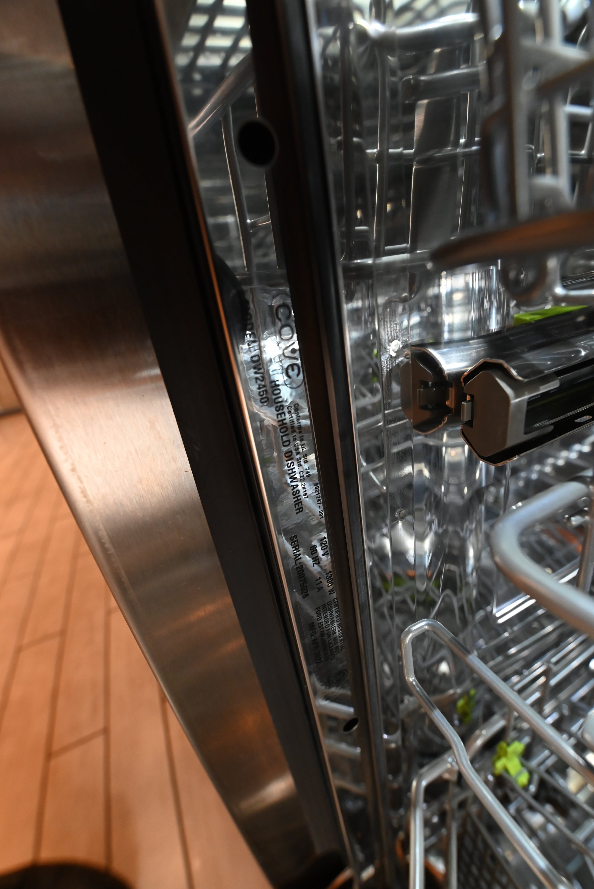 Cove Certified DW2450 24" Panel Ready Dishwasher