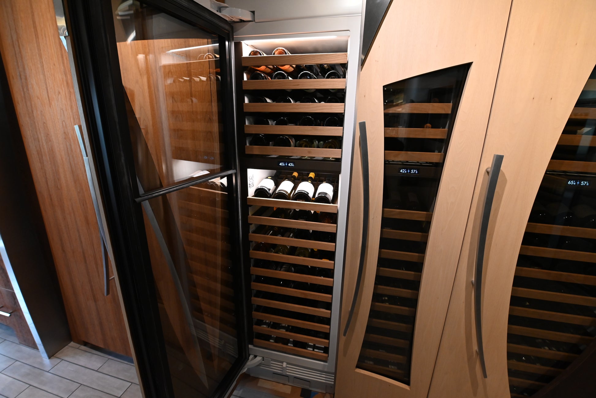 Sub-Zero Certified DEC2450W/L 24" Panel Ready Dual Zone Tall Wine Cooler